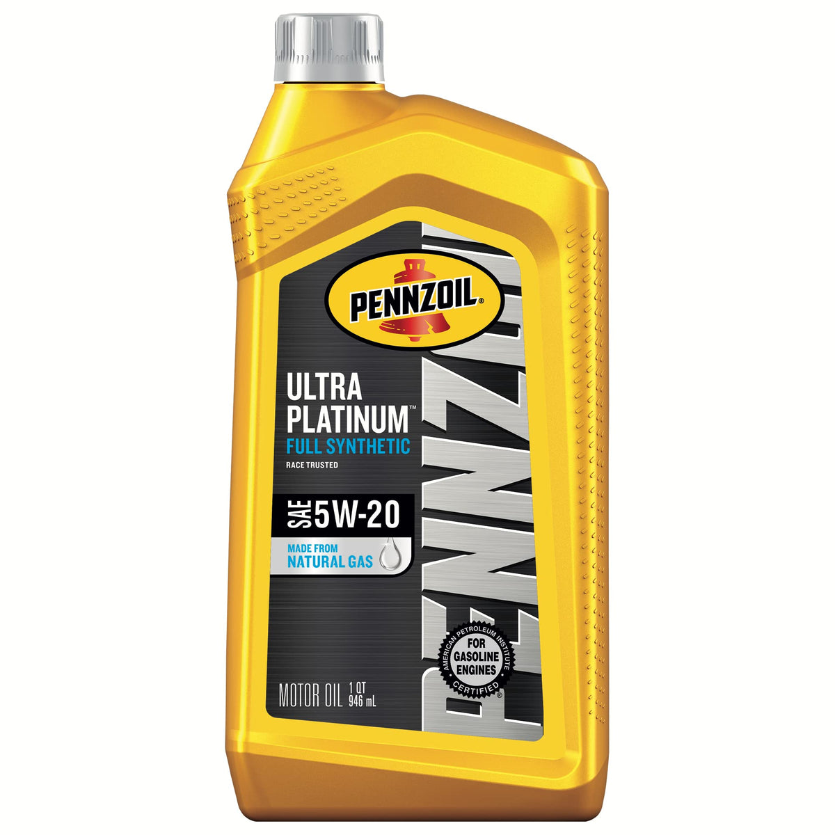 Pennzoil Ultra Platinum Full Synthetic 5W-20 Motor Oil (1-Quart, Case Of 6)