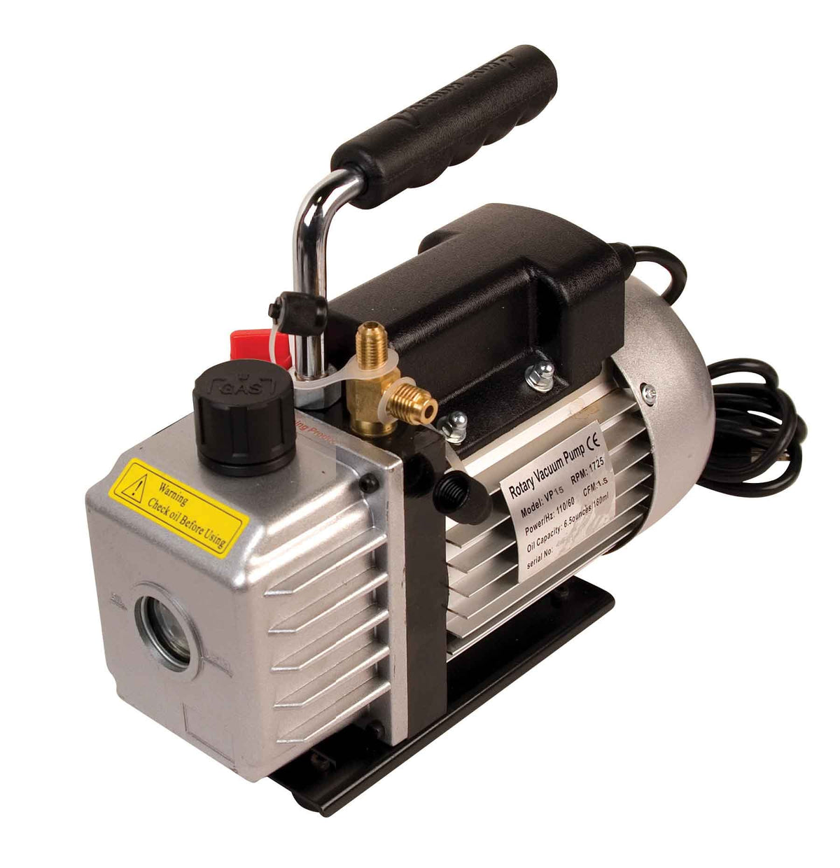 Fjc 6905 1.5 Cfm Vacuum Pump