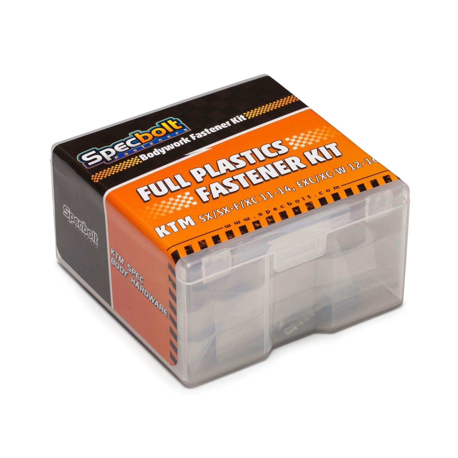 Full Plastics Fastener Kit: Ktm - Sx/Sx-F/Xc (2011-2014) Exc/Xc-W (2012-2016) #1116