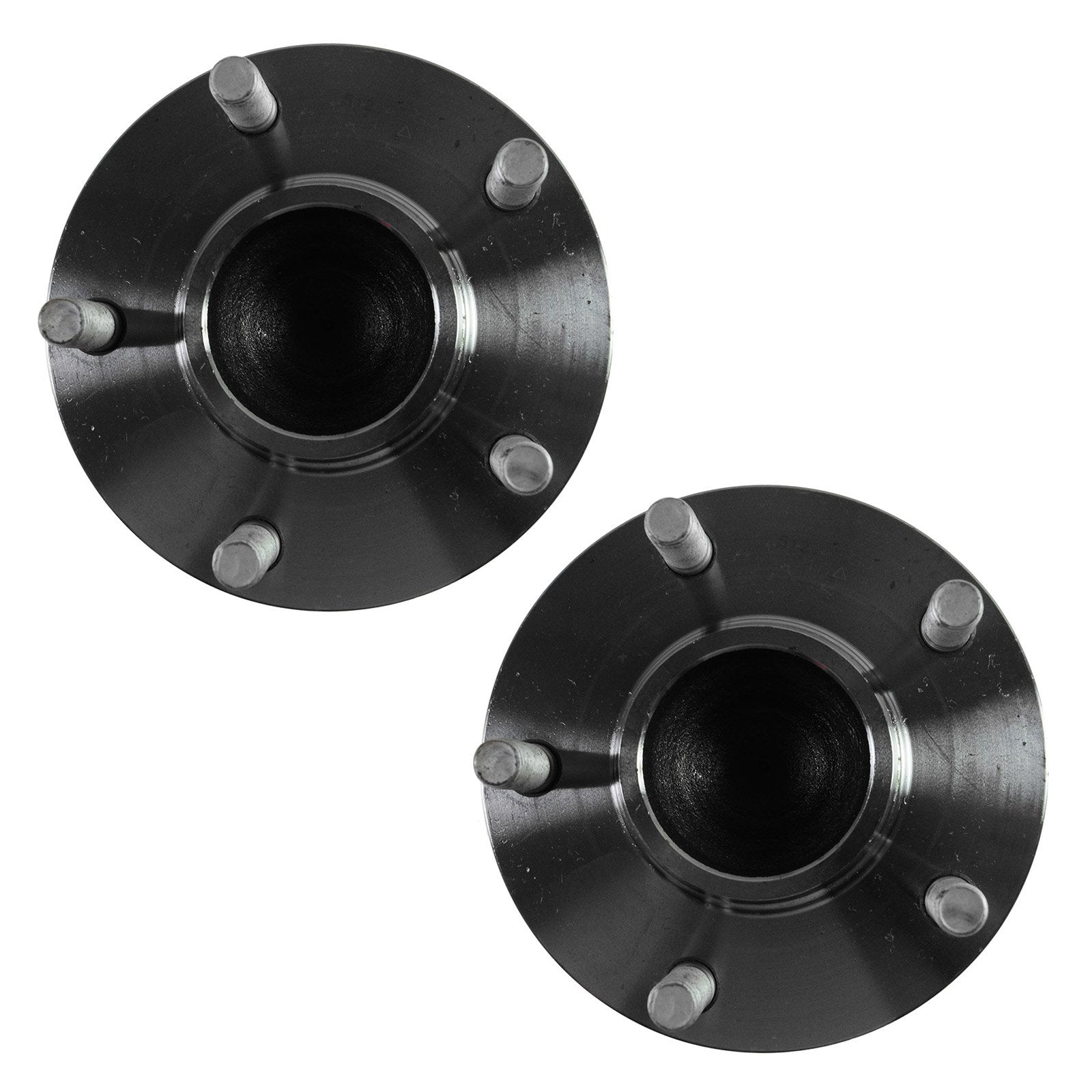 Trq Rear Wheel Hub Bearings Assembly Set Compatible With 2004-2013 Mazda 3 2006-2015 5