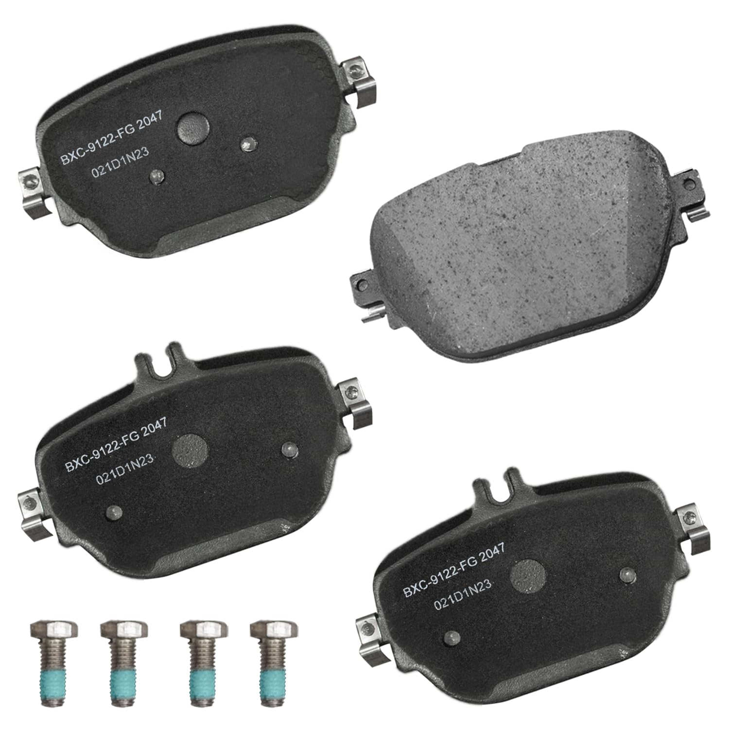 Bendix Premium Sbc2047 Ceramic Rear Brake Pads For Select Models Mercedes-Benz Amg Gt 43,Amg Gt 53,Cls53 Amg,Cls450,E43 Amg,E53