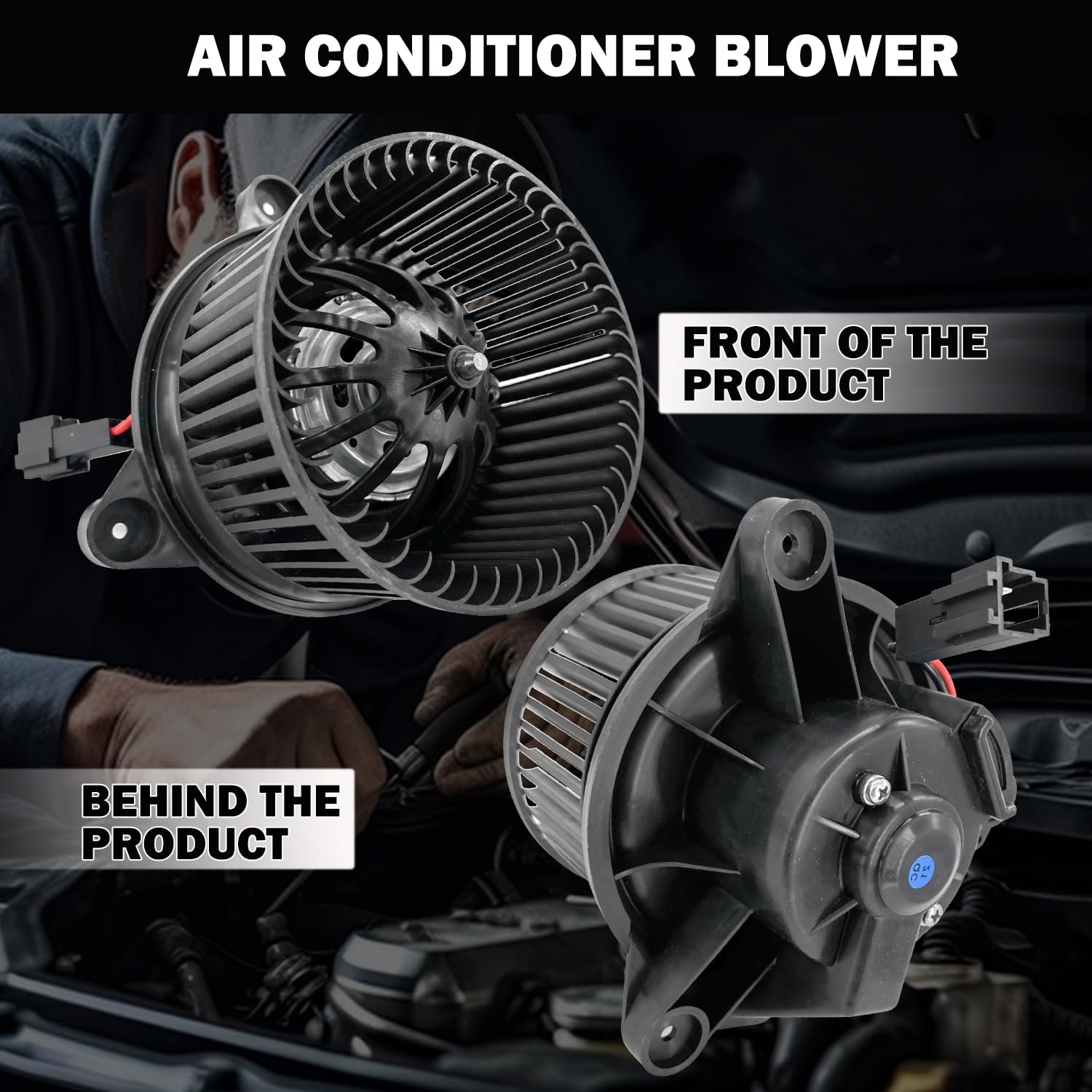 Aspligo 700198 Ac Heater Blower Motor Fan Assembly Fit For Dodge Dakota 2005-2010,For Ram Dakota 2011 5161007Ab