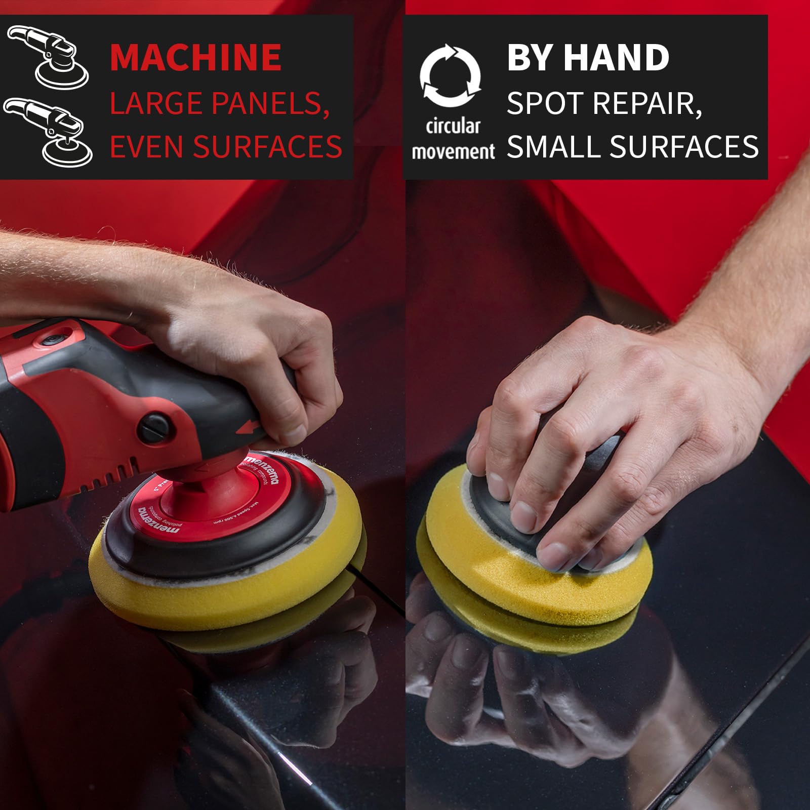 menzerna ''One-Step Polish 3in1'' I Medium Cut Polish with High Gloss Finish & Seal in One I Buffing & Polishing Compound for Ca