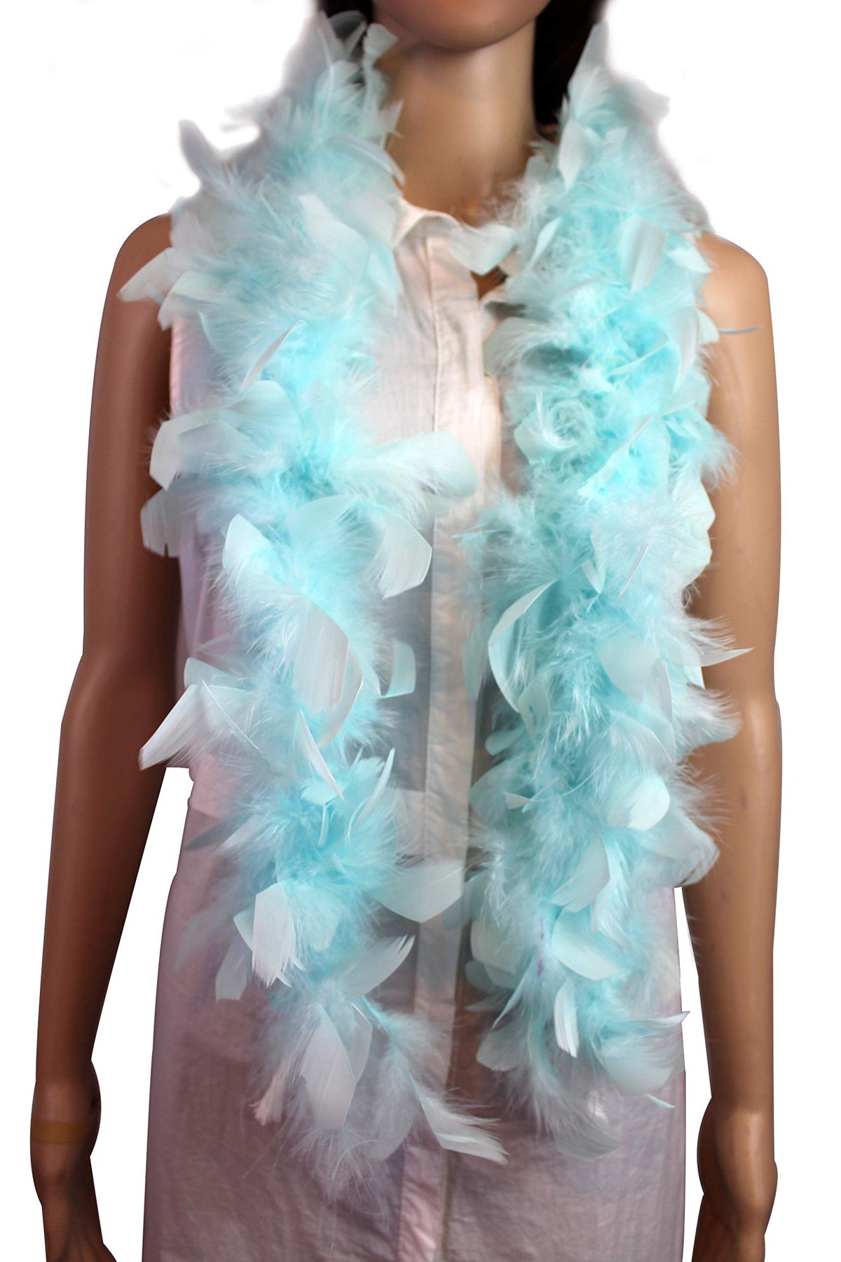 Kids Feather Boa 25 Gram, 4 Feet Long Chandelle Feather Boa, Great For Party, Kids Party, Halloween Costume, Christmas Tree, Dec