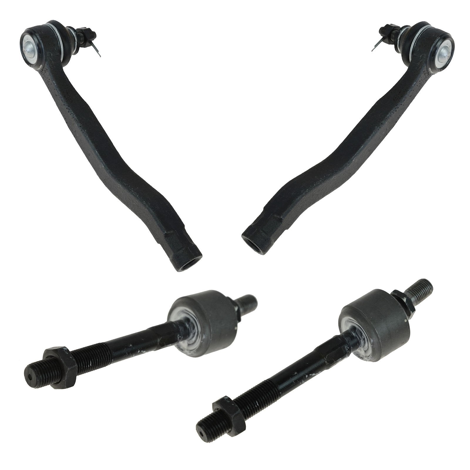Trq Front Tie Rod Set Compatible With 1997-1999 Acura Cl 1994-1997 Honda Accord 1995-1998 Odyssey 1996-1999 Isuzu Oasis