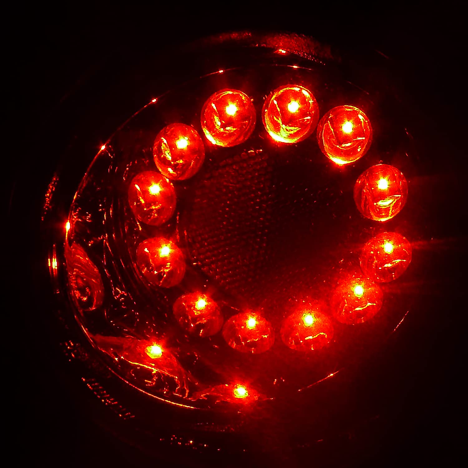 Spec-D Tuning Led Tail Lights Brake Lamps Red Clear Lens Compatible With 2005-2010 Chevy Cobalt Coupe 2 Door, Left + Right Pair