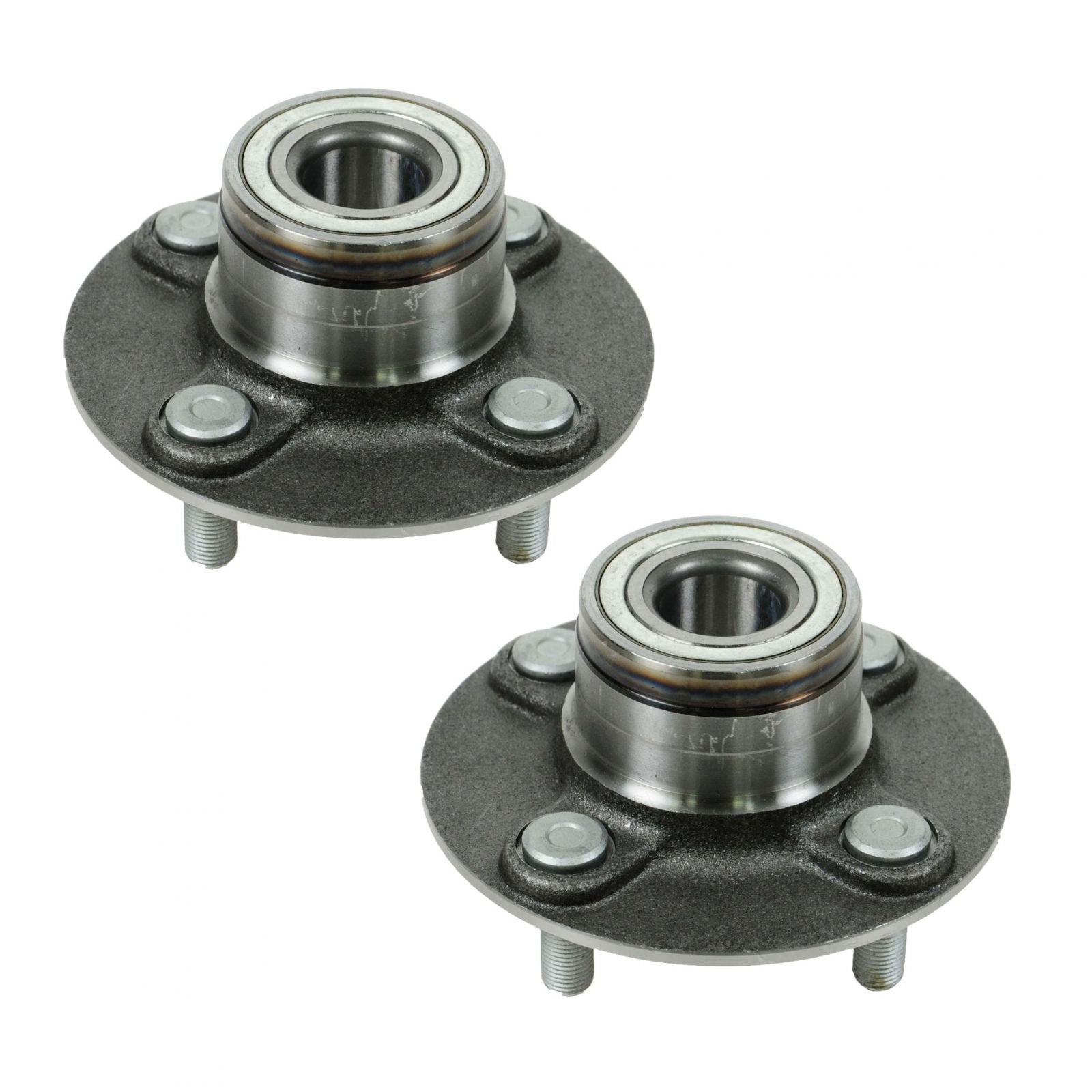 Trq Rear Wheel Hub Bearings Assembly Set Compatible With 1995-1998 Nissan 200Sx 1991-1993 Nx 1990-1999 Sentra