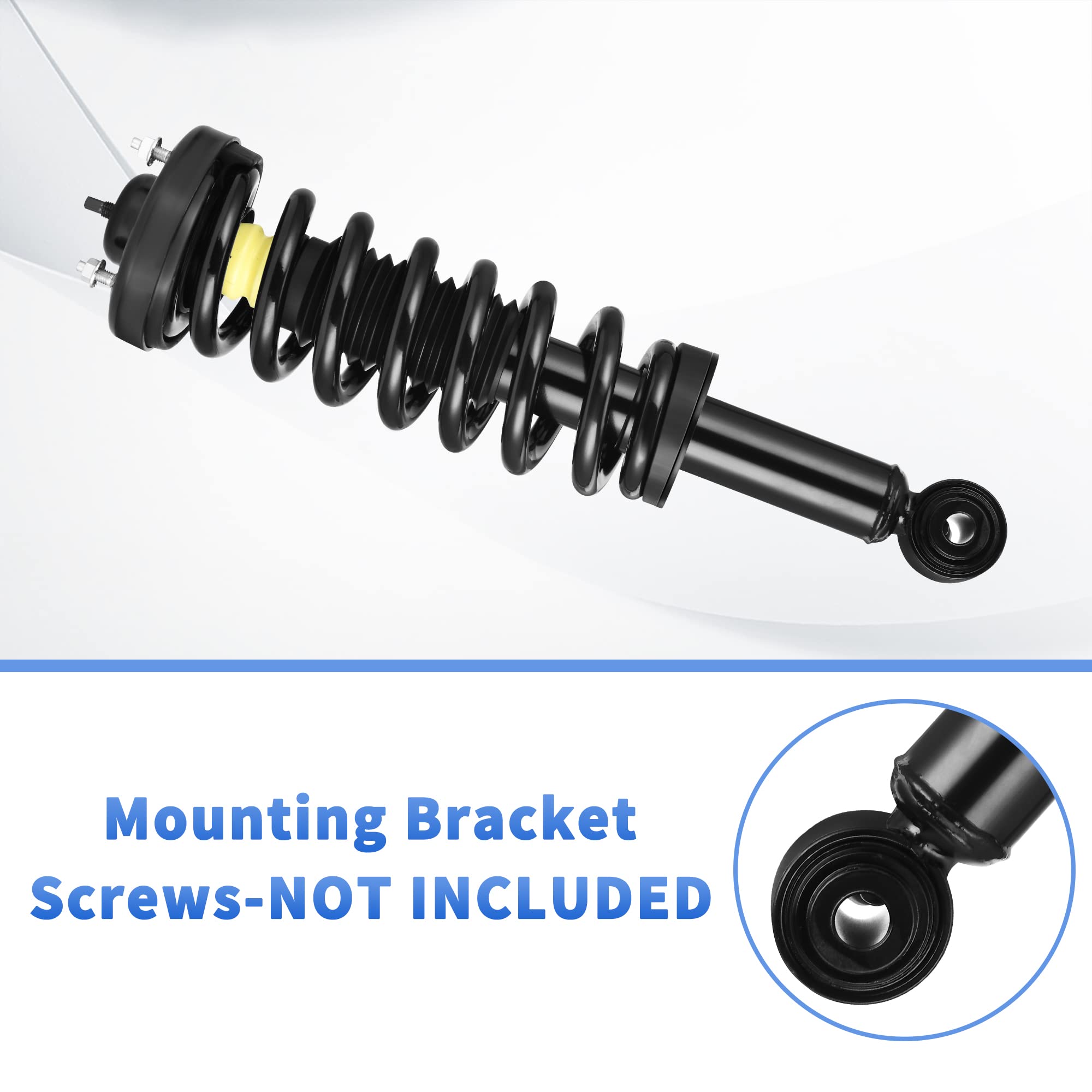 Yitamotor Front Complete Strut And Rear Shocks Quick Struts Assembly Compatible With 2009-2013 Ford F-150 4Wd