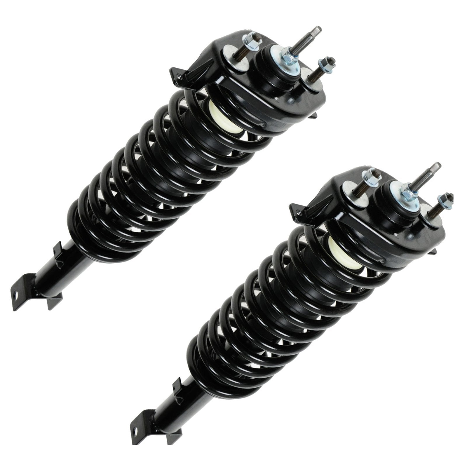 Trq Rear Strut & Coil Spring Assembly Set Driver & Passenger Sides Compatible With 01-06 Chrysler Sebring Dodge Stratus
