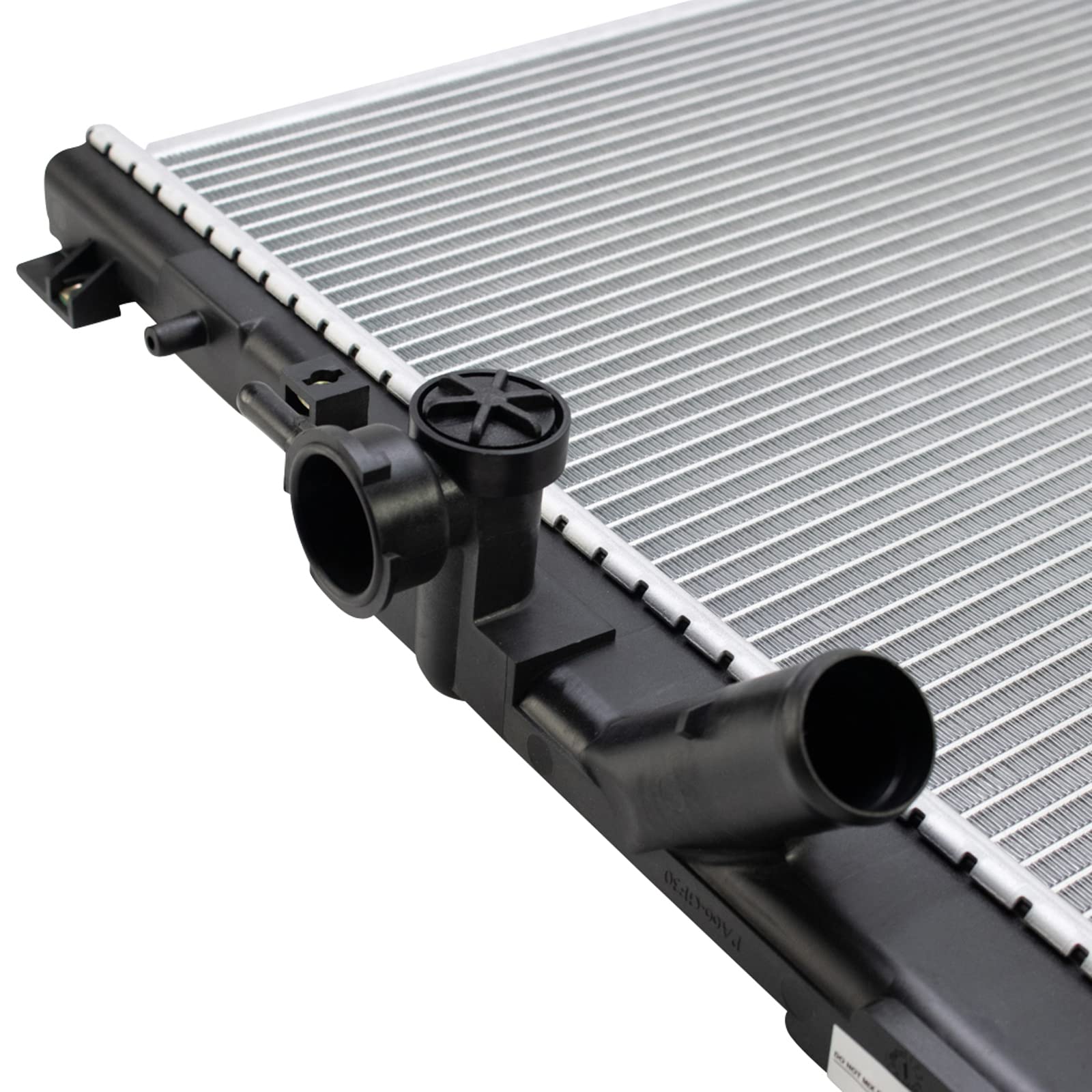 Trq Radiator Assembly Aluminum Core Compatible With 16 Scion Ia 19-20 Toyota Yaris 17-18 Yaris Ia Cu13579