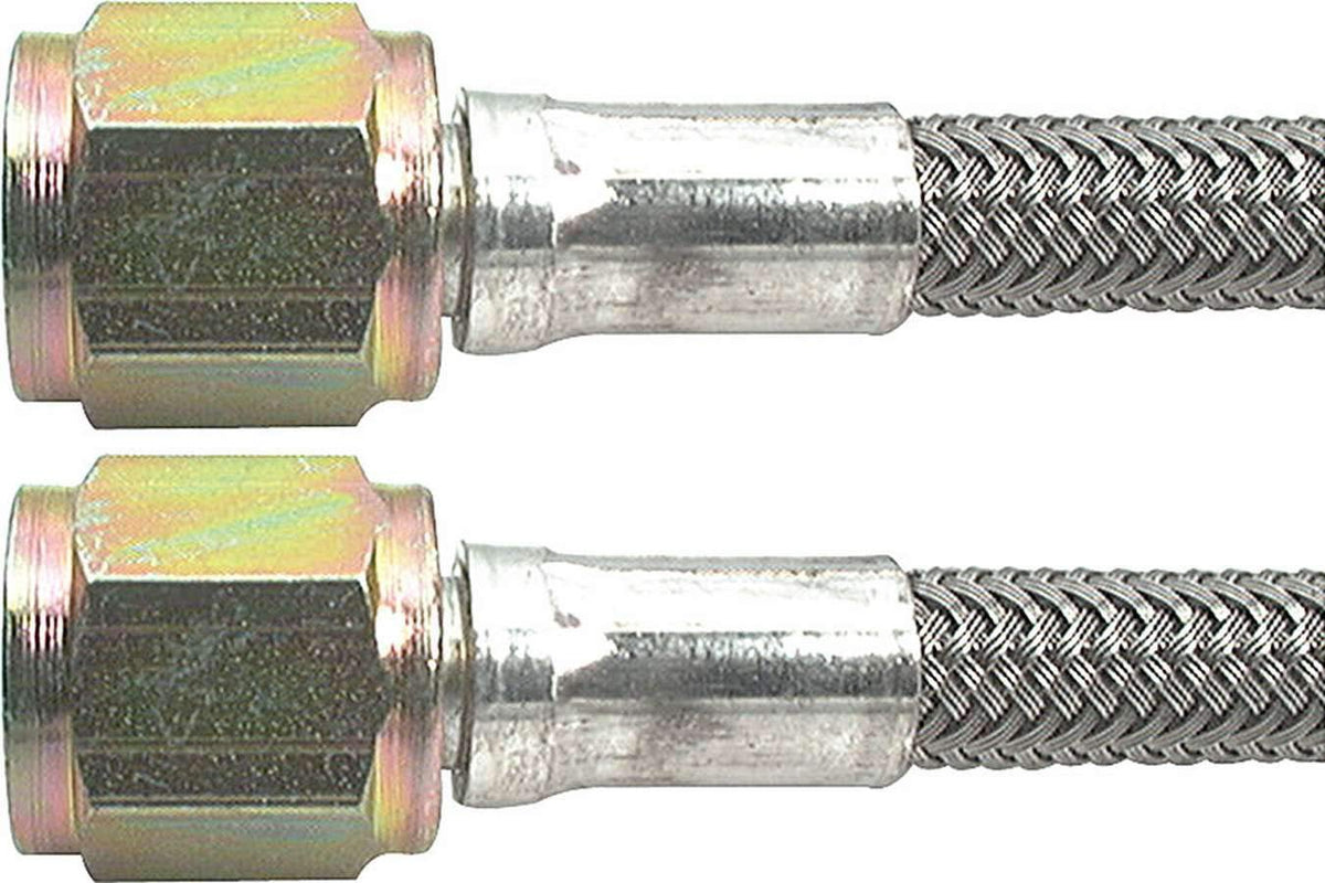 Allstar Performance ALL46400-10 10'' 4 AN Braided Brake Line
