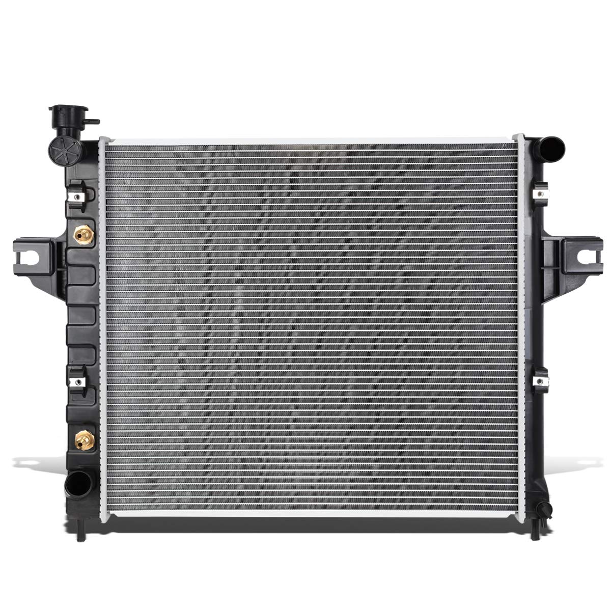 Dna Motoring Oem-Ra-2262 Aluminum Core Radiator Compatible With 99-04 Grand Cherokee 4.0 At,23-7/16'' W X 21-9/16'' H X 1'' D,1-