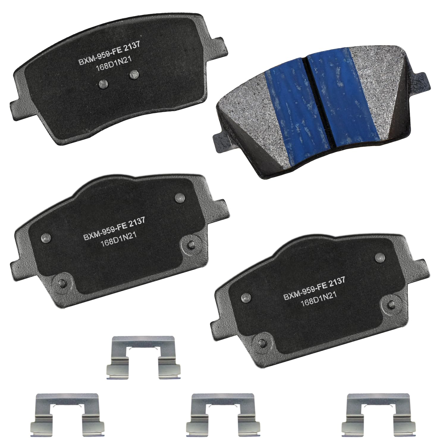 Bendix Premium Sbm2137 Semi-Metallic Front Brake Pads For Volvo Xc40 2022-2019