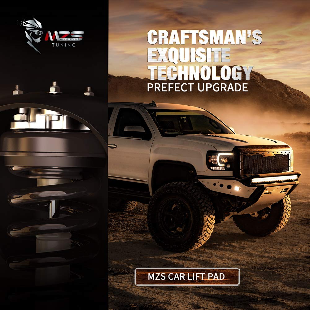Mzs 2.5 Inch Front Leveling Kit Lift Strut Spacers Compatible With 2007-2025 Tahoe Silverado Sierra Suburban Yukon 1500/2007-201