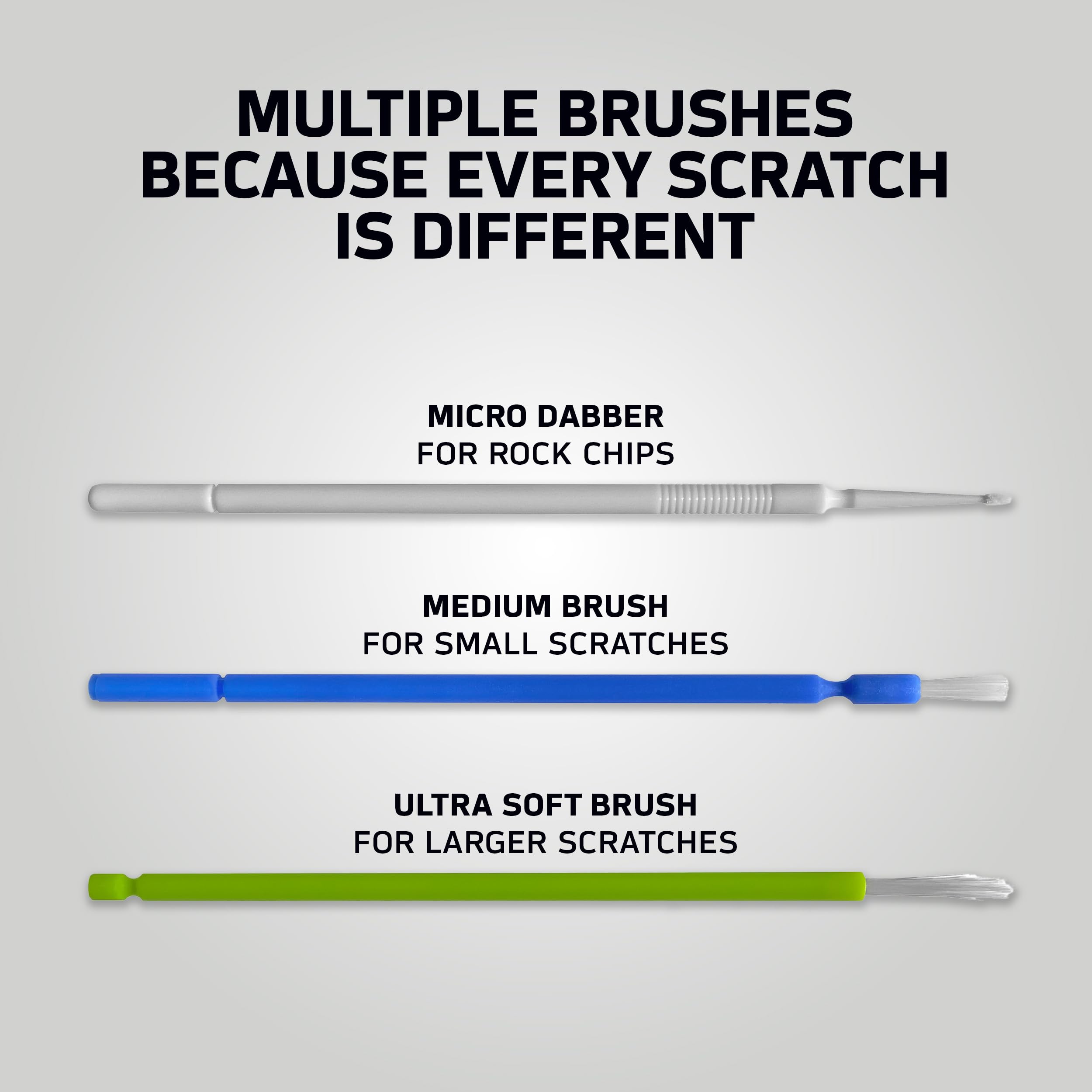 Scratcheshappen Exact-Match Touch Up Paint Kit - Nardo Gray (Ly7C/T3) For Audi - Paint Only