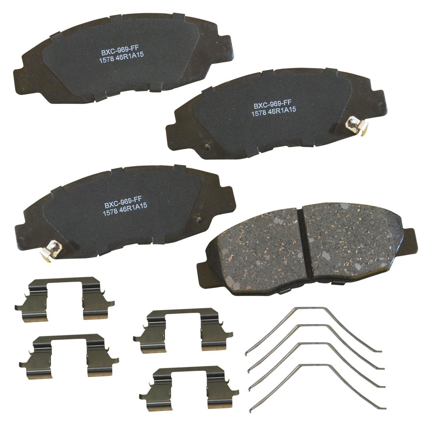 Bendix Premium Sbc1578 Ceramic Front Brake Pads For Honda Civic 2015-2012