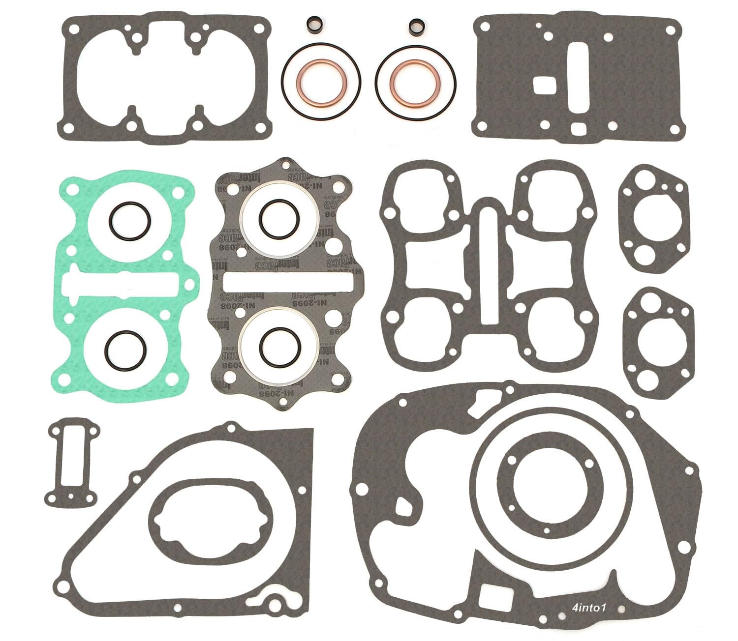 Engine Gasket Set - Compatible With Honda Cb350 Cl350 Sl350 Twins - 1969-1973
