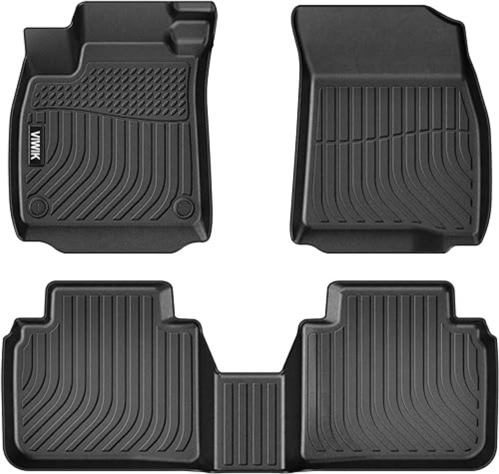 Viwik Floor Mats For Honda Accord 2023 2024 2025 (Include Hybrid Models), Tpe All Weather Car Floor Liners Custom 1St & 2Nd Row,