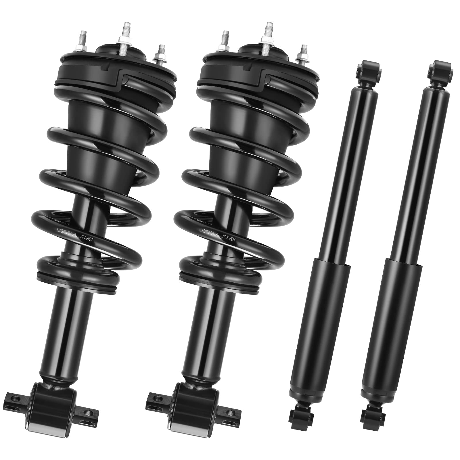 Yitamotor Front Complete Struts Rear Suspension Shocks Compatible With 2007-2013 Chevrolet Silverado 1500 2007-2013 Gmc Sierra 1