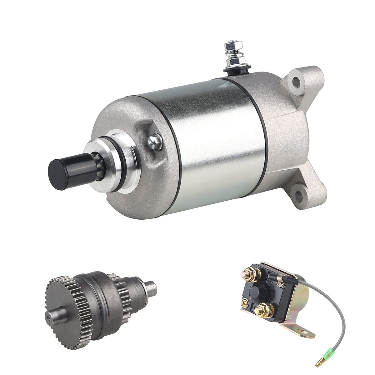 Waterwich Starter Drive Solenoid Relay Compatible With Polaris Sportsman 500 1996 1997 1998 1999 2000 2001 2002 Magnum Atv Scrambler Trail Boss 3090188 3084981