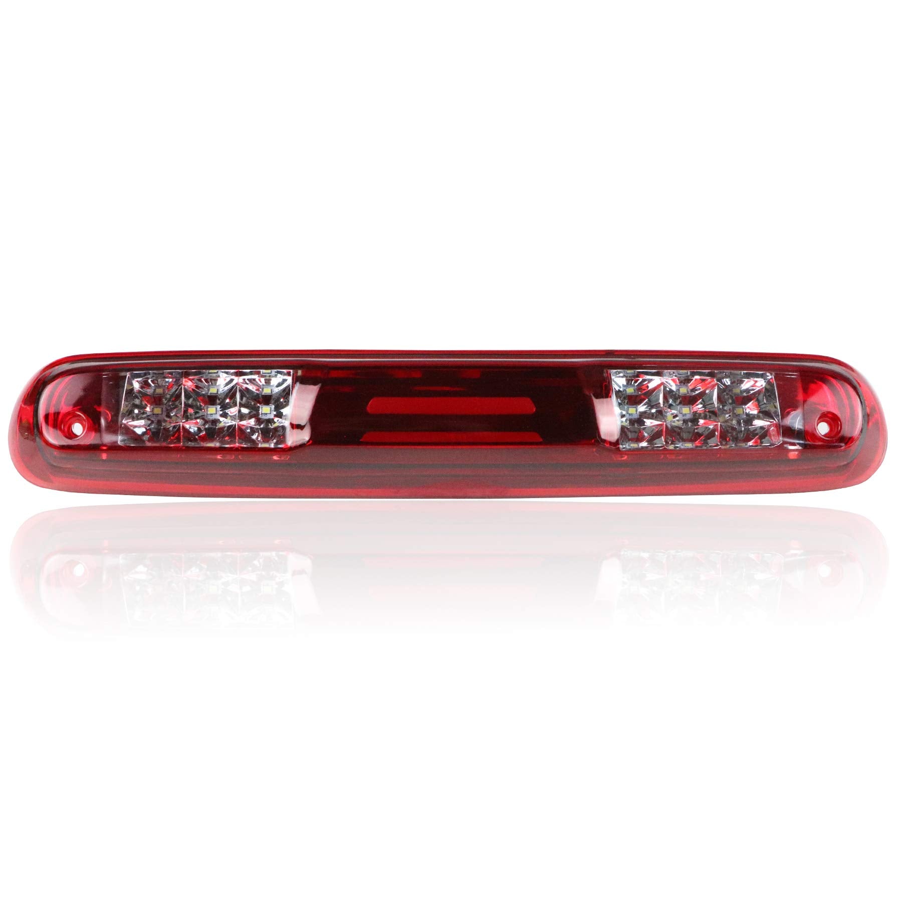 Fit For 2007 2008 2009 2010 2011 2012 2013 Chevy Silverado / Gmc Sierra 1500 2500 3500 Hd Rear Roof Center Led Third 3Rd Brake C
