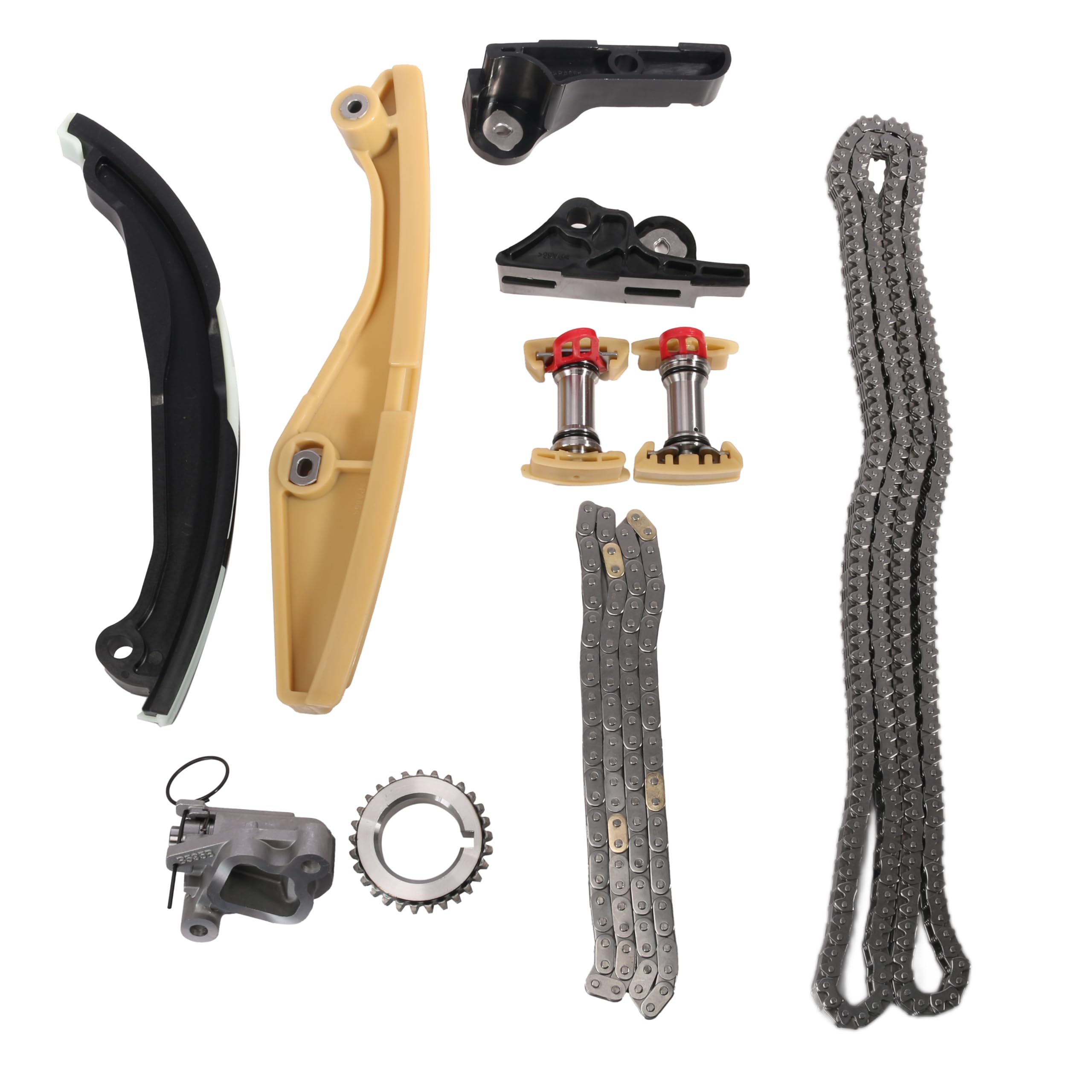 Timing Chain Kit with Water Pump, For Ford Edge/Explorer/F-150/Flex/Mustang/Police Interceptor Sedan Utility/Taurus/Transit-150