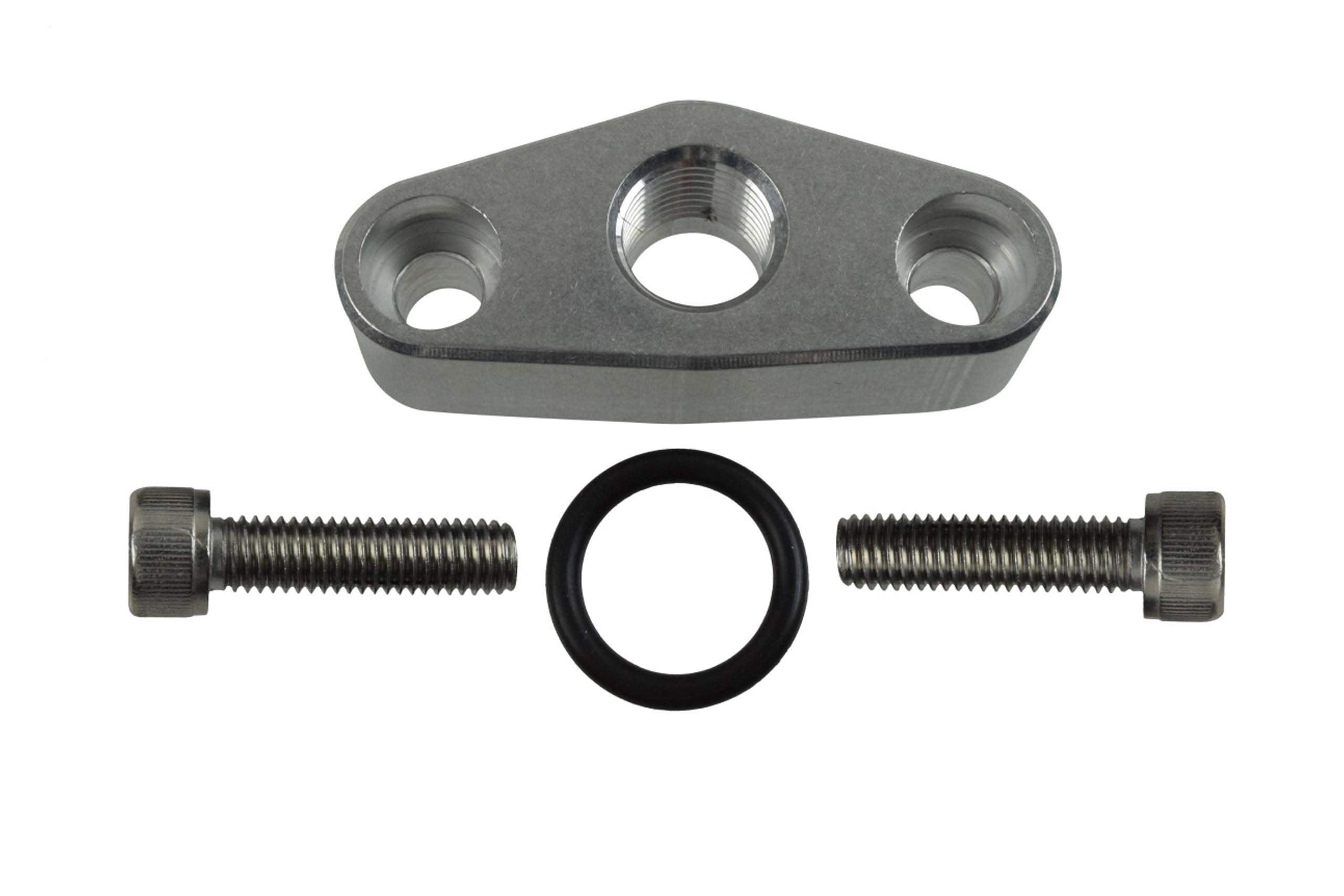 Ict Billet Oil Pressure Sensor Adapter Port - For Gen 4 Ls Valley Pan - M16-1.5 Sending Unit 551623