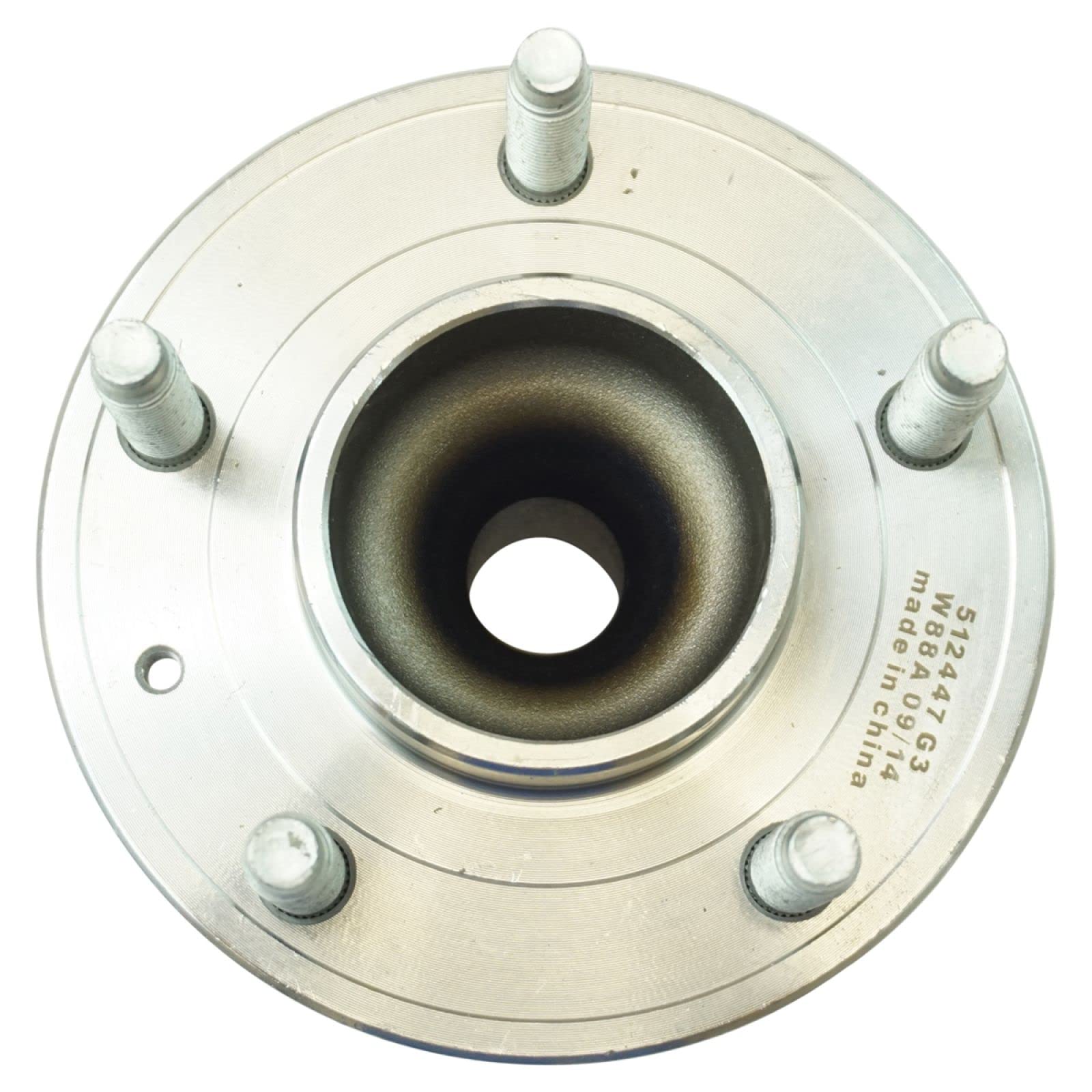 Trq Rear Wheel Hub Bearings Assembly Set Compatible With 2012 Buick Verano 2011-2012 Chevrolet Volt