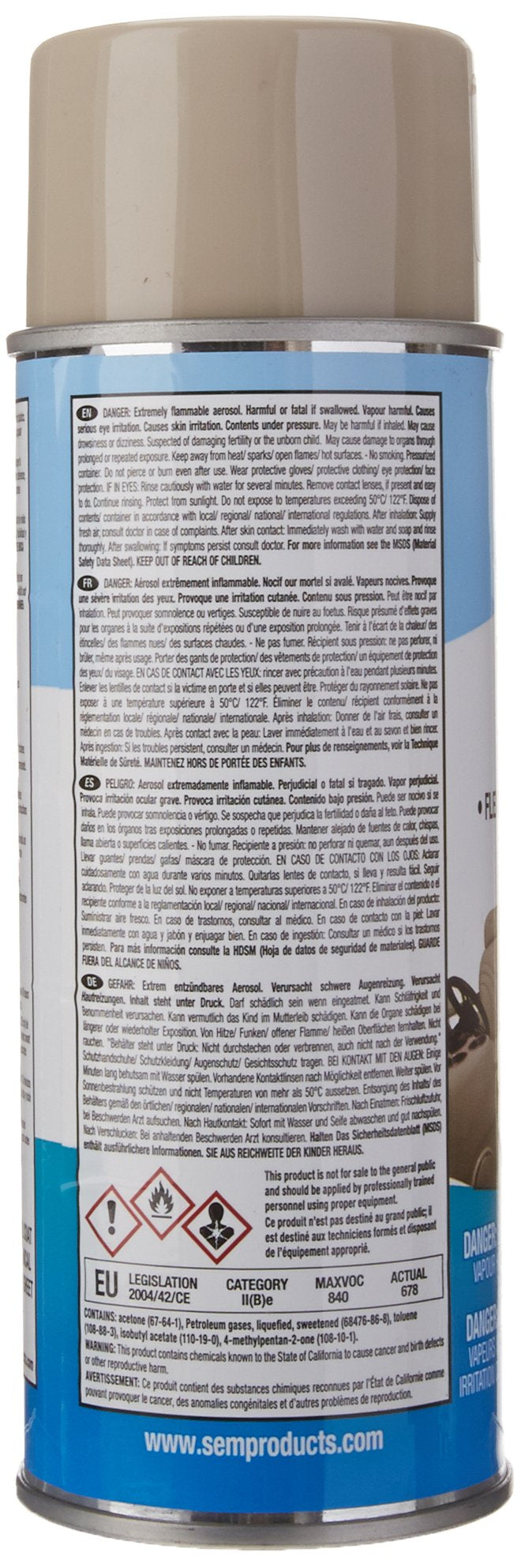 Sem M25123 Carver Dade Bisque Marine Vinyl Coat - 12 Oz.