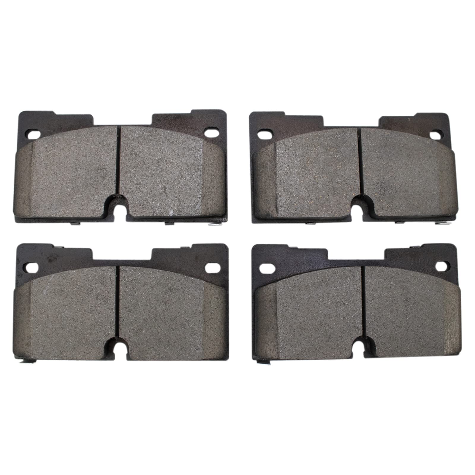 TRQ Front Brake Pads Ceramic Compatible with 2021 Cadillac Escalade Escalade ESV 2019-2023 Chevrolet Silverado 1500 2021-2022 Su