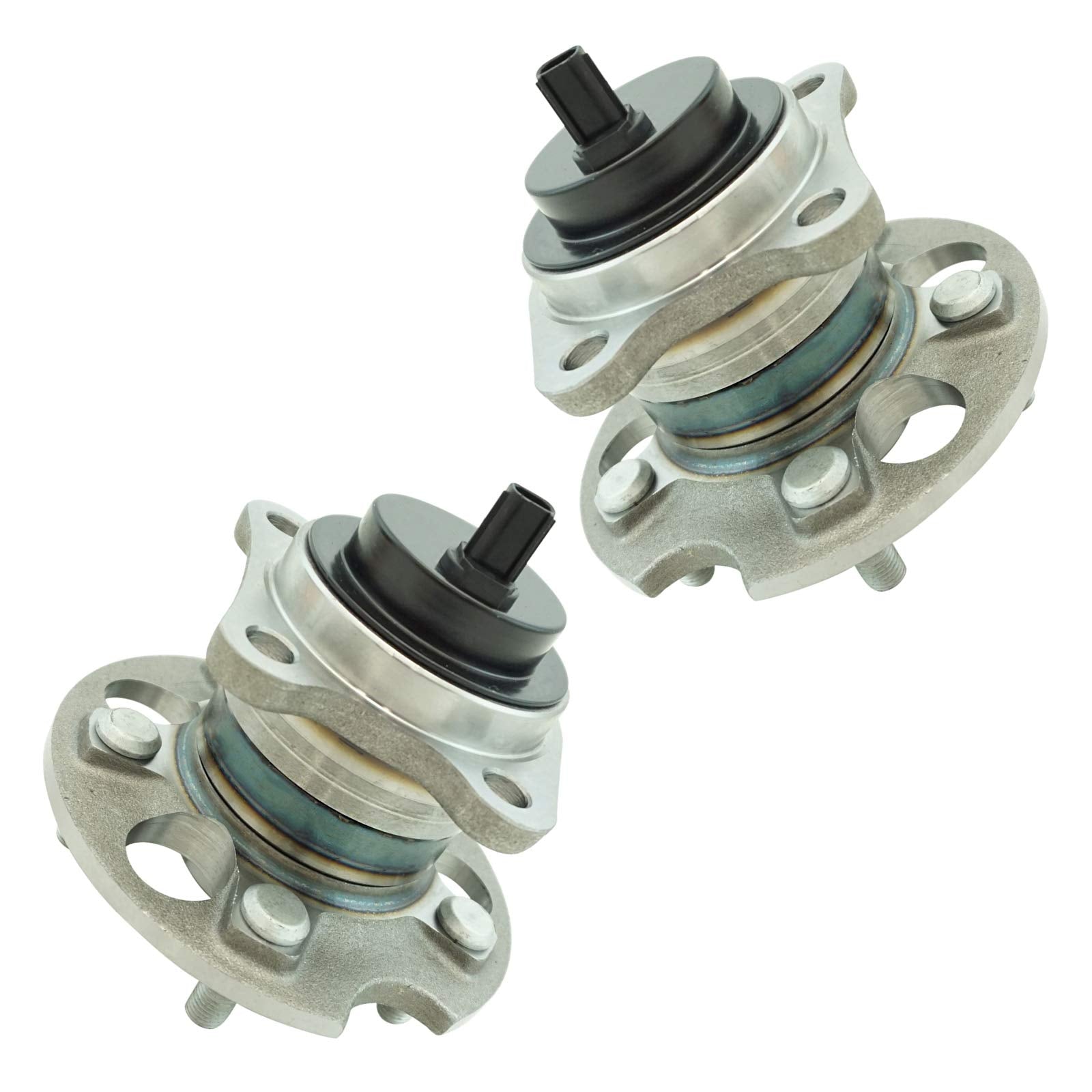 Trq Rear Wheel Hub Bearings Assembly Set Compatible With 2008-2013 Toyota Highlander