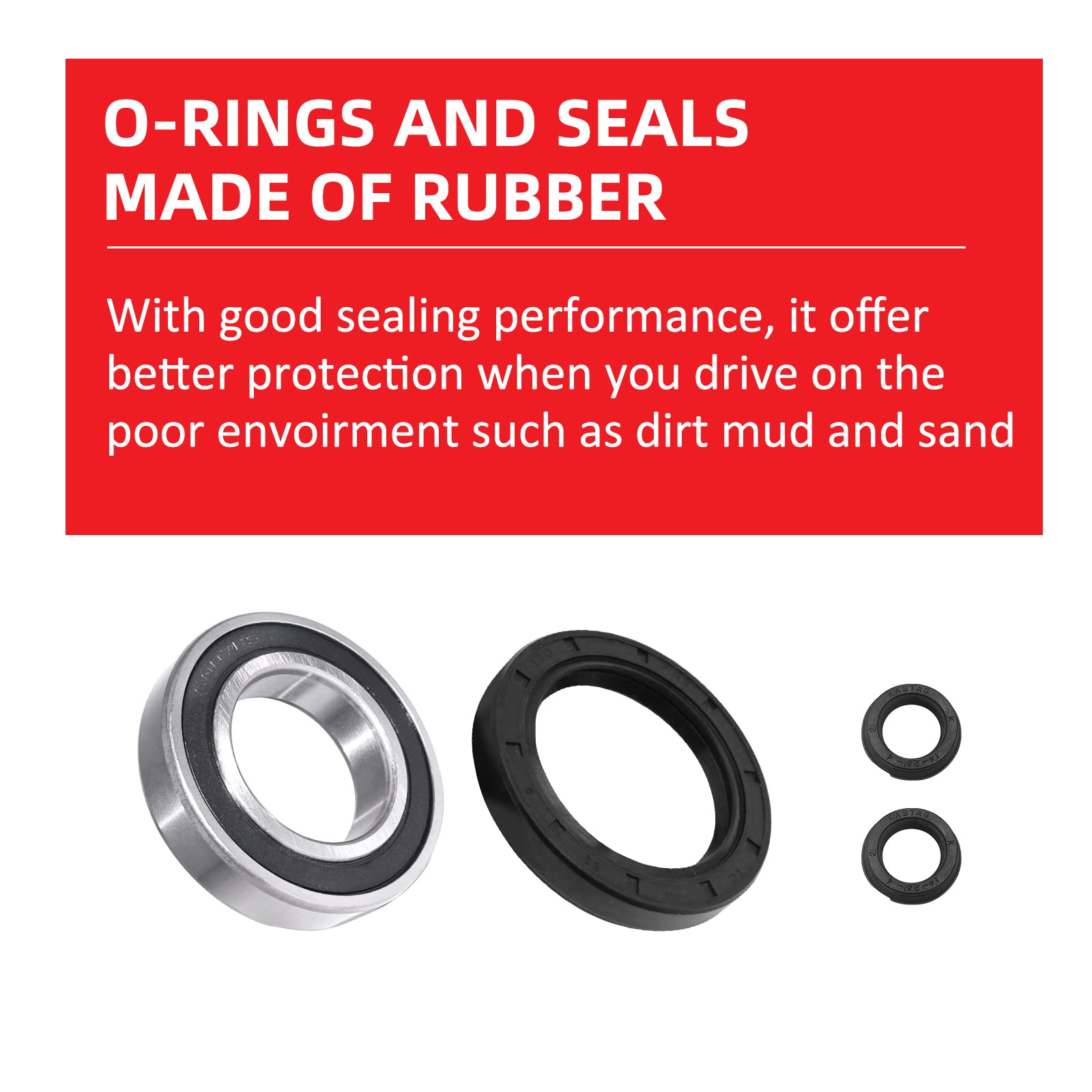 Rear Brake Backing Plate With Bearing Seals Spring Kit For Honda Fourtrax 300 Trx300 Trx300Fw 2X4/4X4 1988-2000