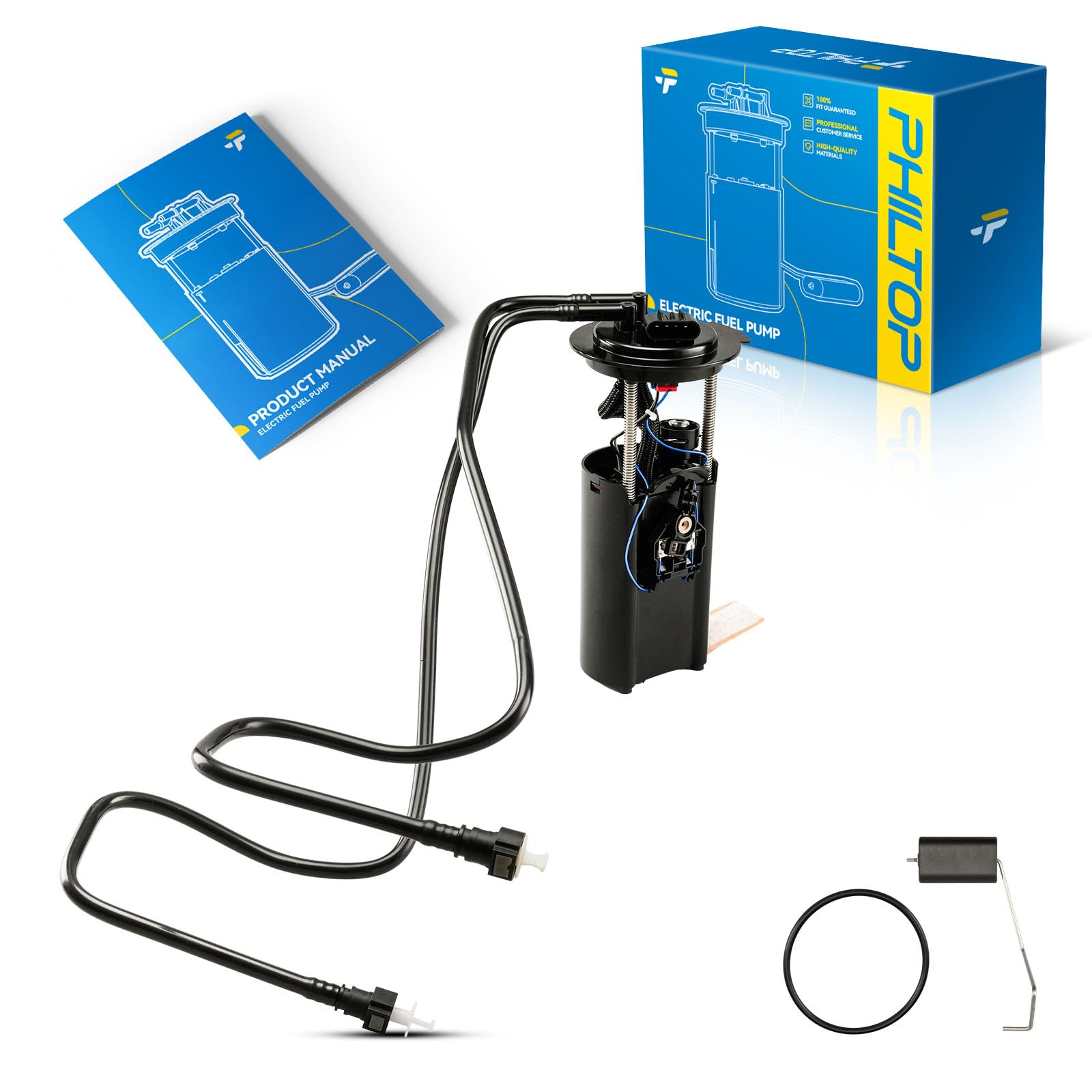 PHILTOP FG0915 Electric Fuel Pump Assembly Fit for Chevrolet Cobalt 2006-2010, for Pontiac G5 2007-2009, for Saturn Ion 2006-200