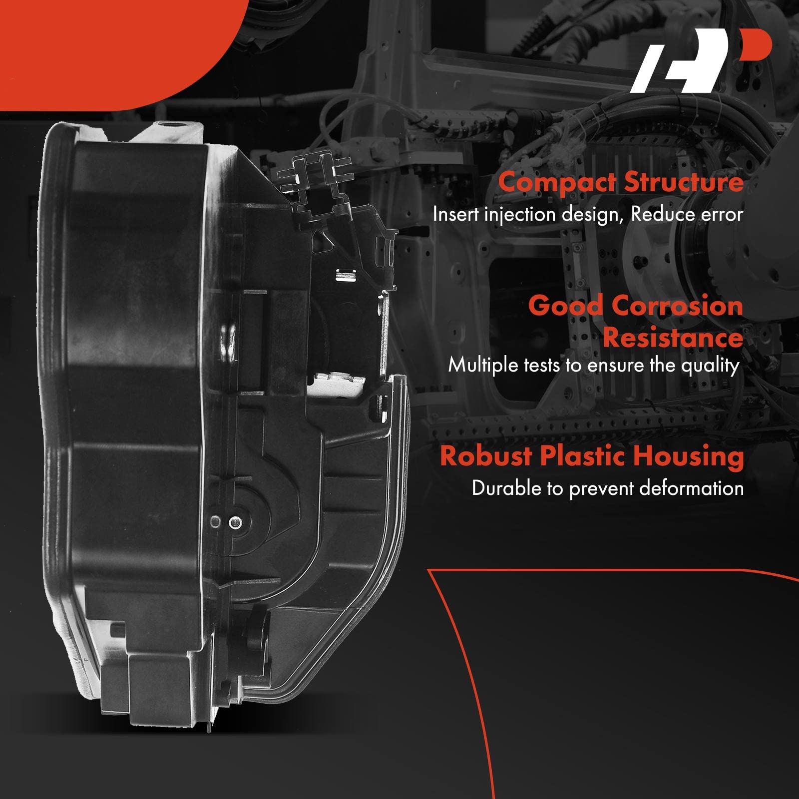 A-Premium Front Door Latch Lock Actuator Compatible with BMW & Mini Vehicles - 535i, 550i, 650i, 740i, 740Li, 750i, 760Li, M2, M3, Z4, X5, M240i, 230i xDrive, 135i, 323i, 320i, 320i xDrive,