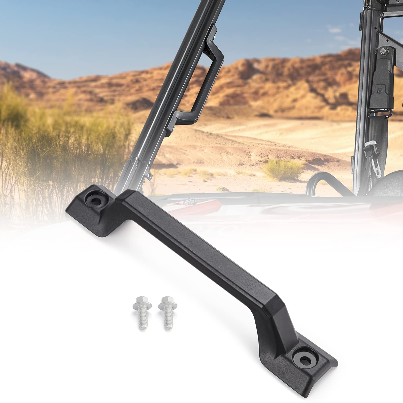 Kemimoto Grab Handle, Handle For Cab Frame Compatible With Polaris Ranger 570 900 1000 Xp/Crew 2014-2022 And Can-Am Defender, Re