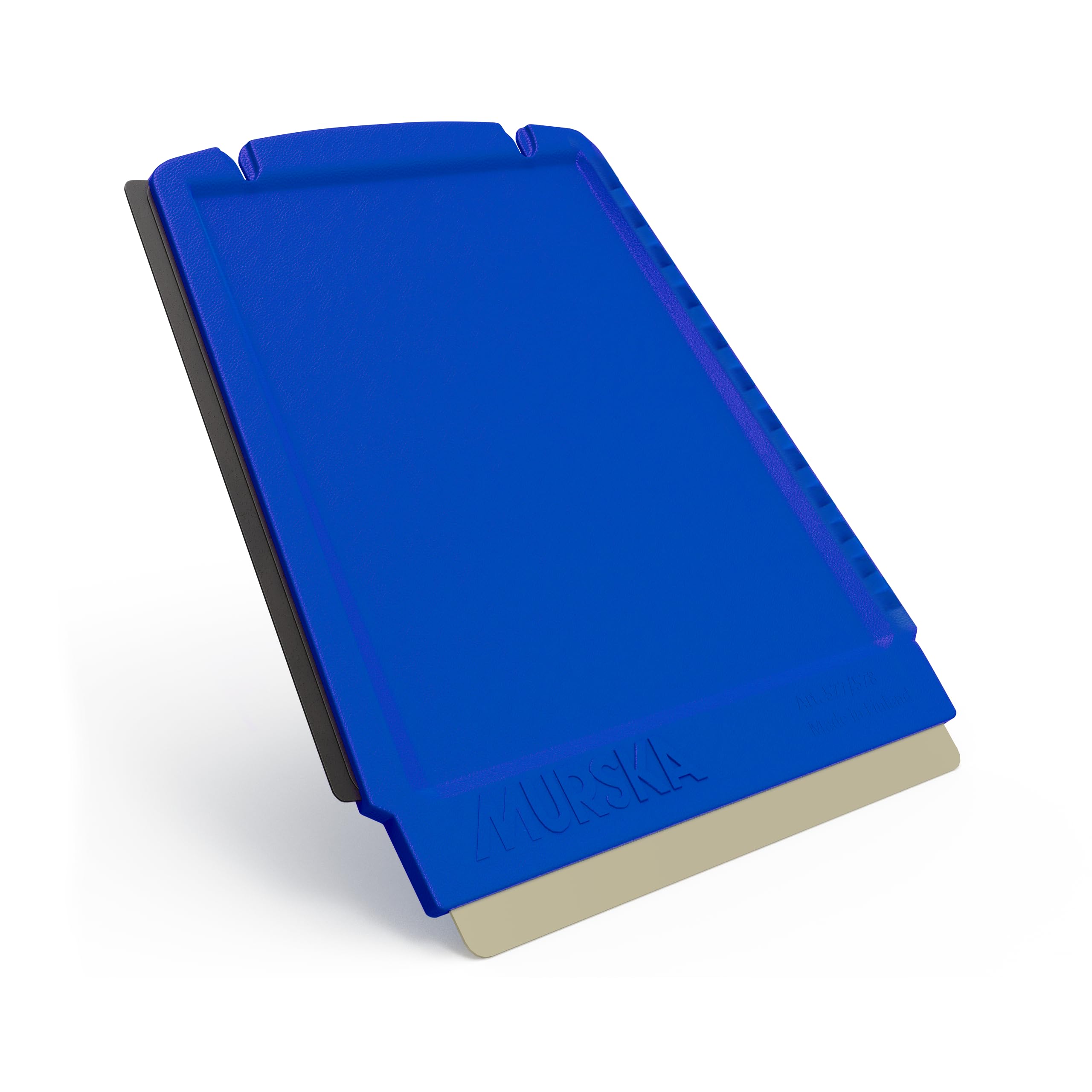 L & P Car Design 4-in-1 Ice Scraper Brass Blade 2-Pack, Blue, Model A052