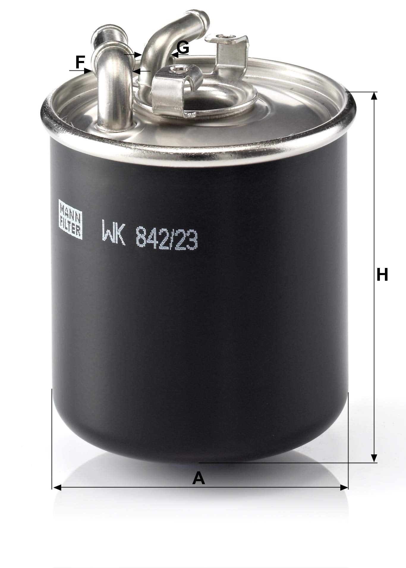 Mann-Filter Wk842/23X Wk 842/23 X Fuel Filter