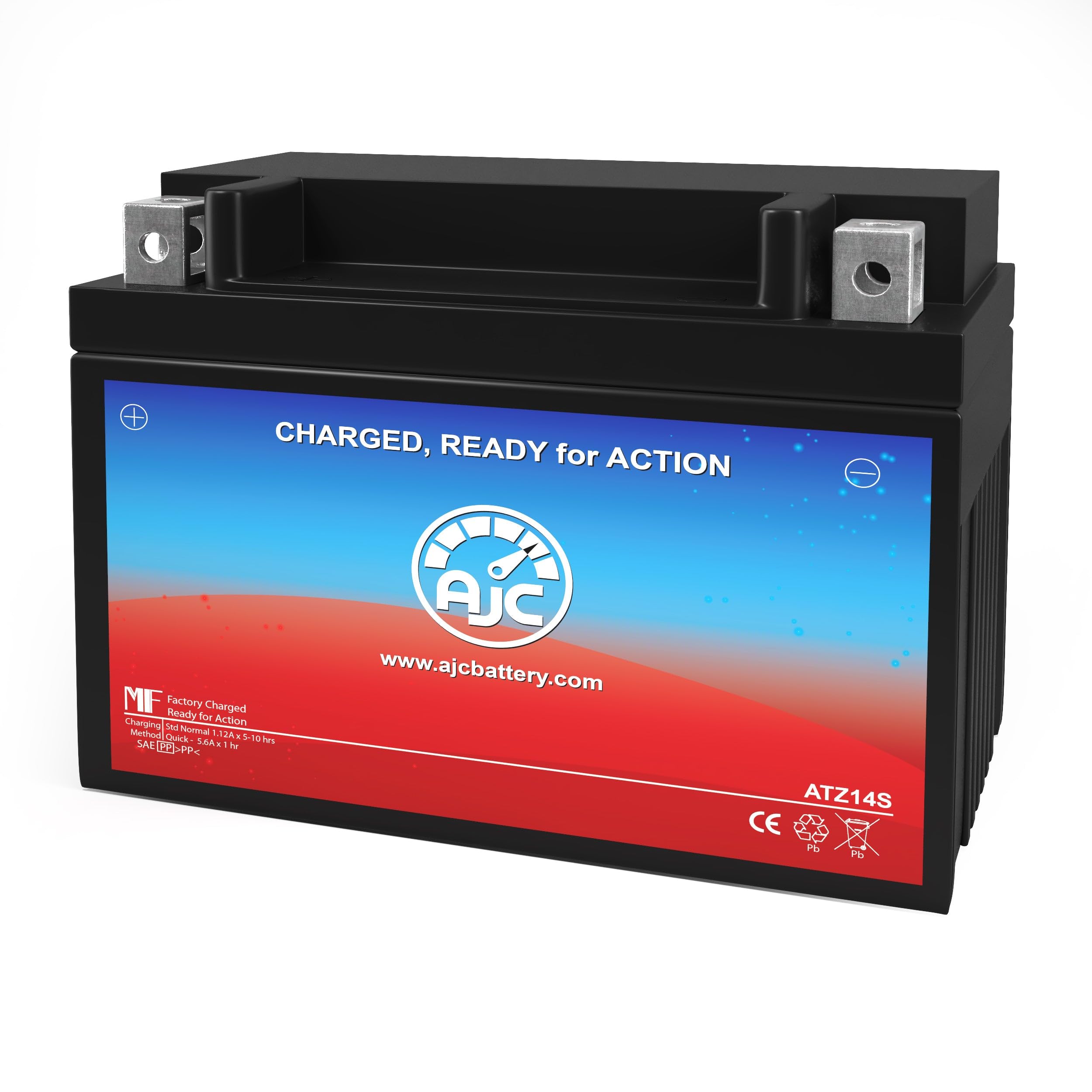 Ajc Battery Compatible With Honda Vt750C Shadow Aero 750Cc Motorcycle Battery (2004-2018)