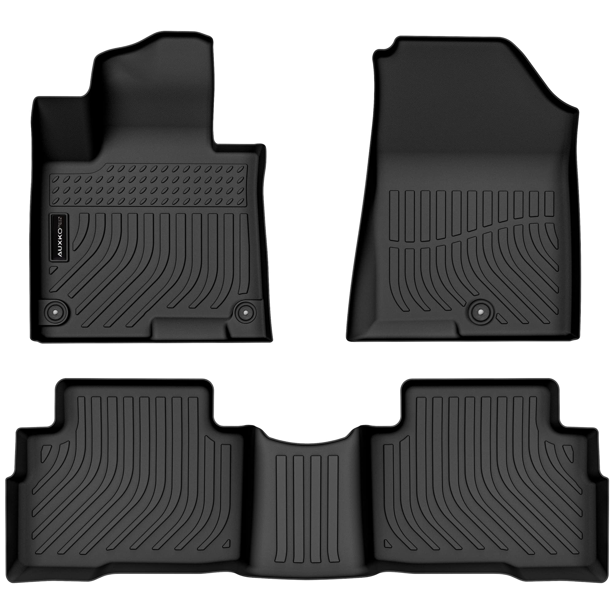 Auxko All Weather Floor Mats Fit For Kia Sportage 2023 2024 2025 Only Hybrid Tpe Rubber Liners Set Sportage 2023 Hybrid Accessor