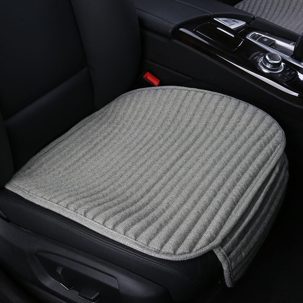 Suninbox Car Seat Covers, Car Seat Cushion,Buckwheat Hulls Car Seat Pads Mat for Auto,Universal Bottom Driver Car Seat Protector