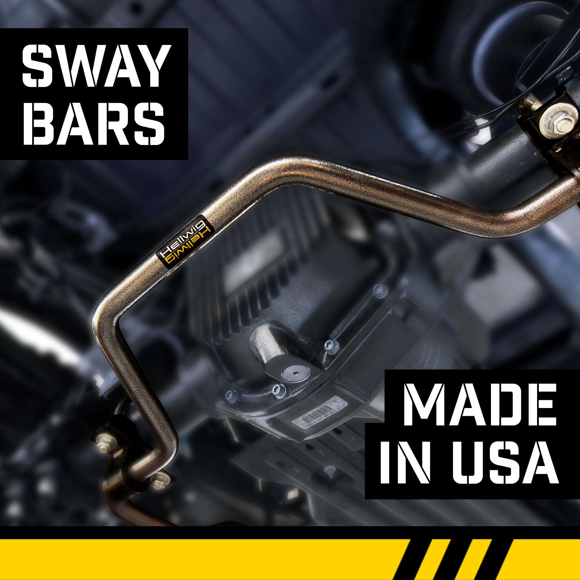Hellwig 7265 Solid, Heat Treated Chromoly, 1-5/16'' Big Wig Rear Sway Bar