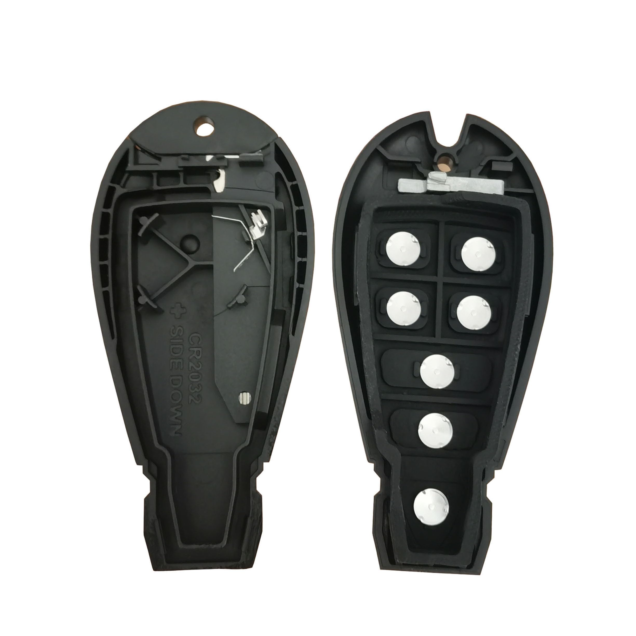 Wkedqaf Replacement For Keyless Entry Remote Key Fob Shell Case Fit For 2008-2015 Chrysler Town And Country 2008-2014 Dodge Gran