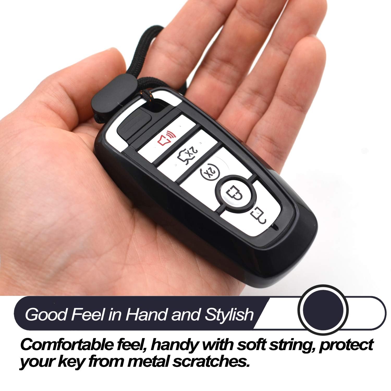 Mechcos Fit For Ford Edge Mustang Explorer Bronco Escape Expedition Maverick F-150 Lightning F-250 F-350 F-450 F-550 Super Duty