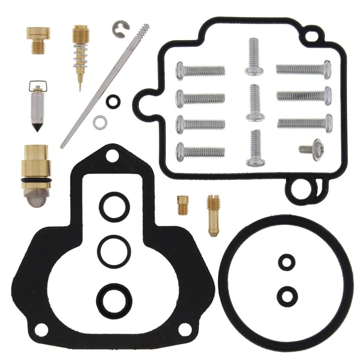 All Balls Racing 26-1386 Carburetor Rebuild Kit Compatible with/Replacement For Yamaha YFM350ER Moto-4 1987, YFM350FW Big Bear 1