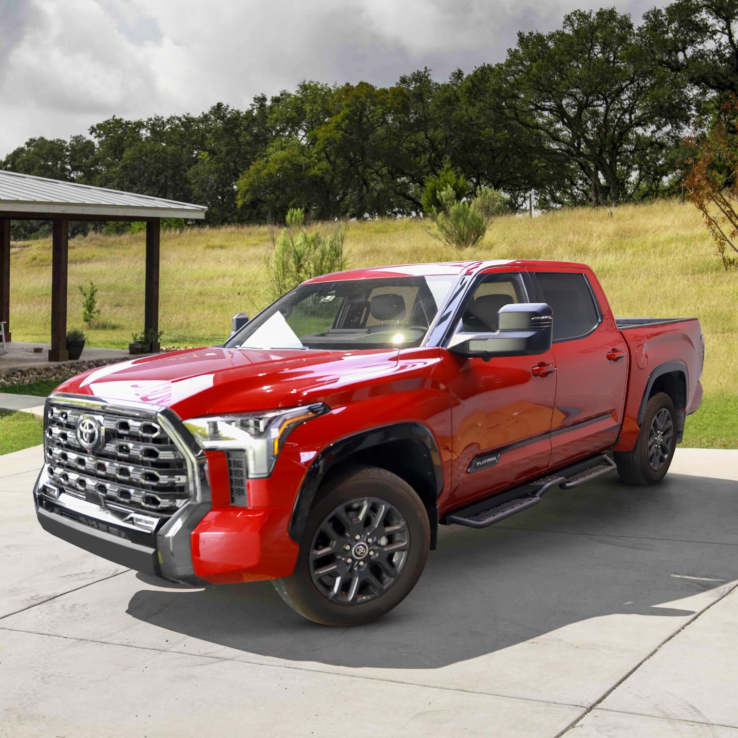 Smanow Running Boards Compatible With 2019-2025 Chevy Silverado/Gmc Sierra 1500 Crew Cab & 2020-2025 Silverado/Sierra 2500Hd 3500Hd Crew Cab, Side Steps Compatible With Silverado Crew Cab.