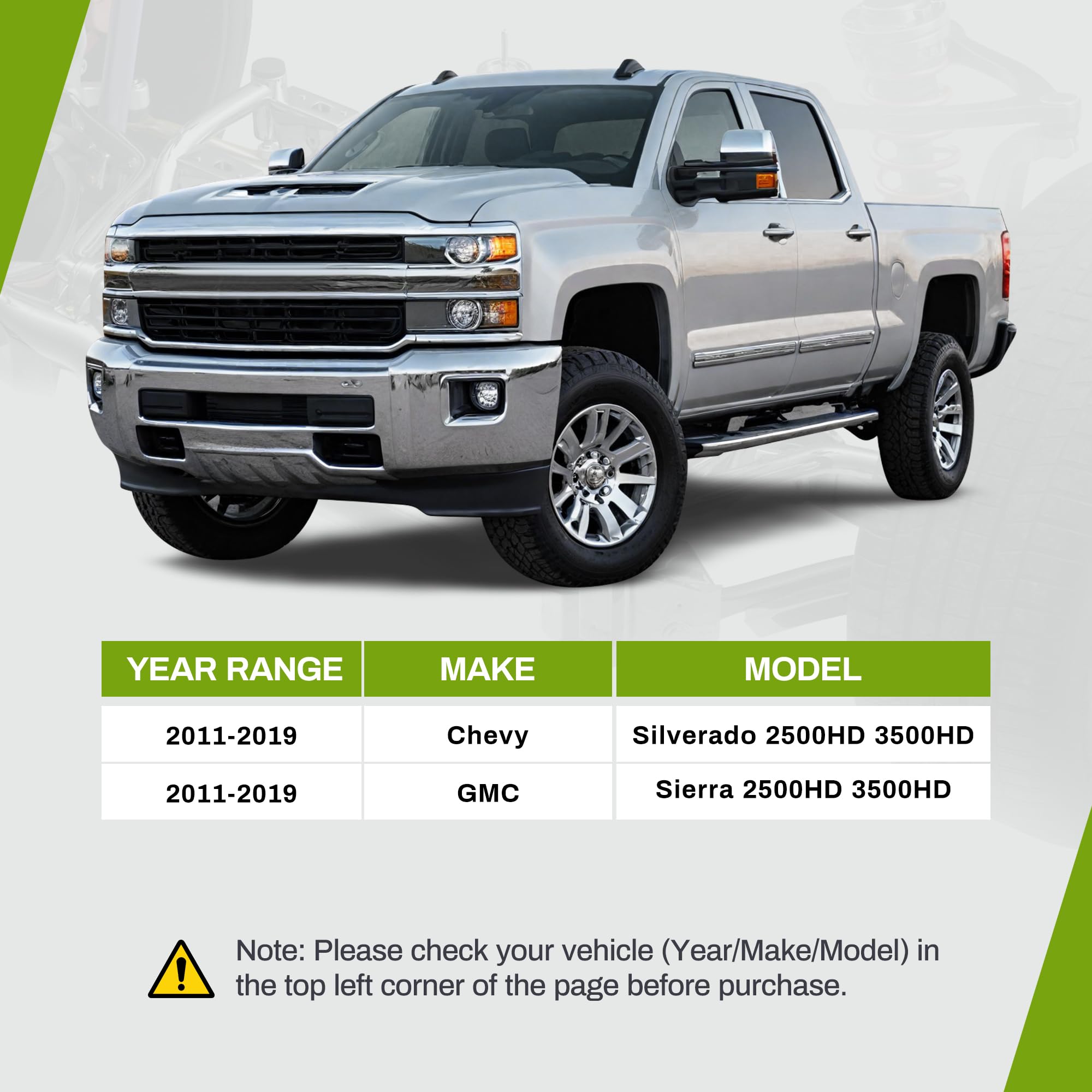 Autosaver88 Front Control Arm Compatible With 2011-2019 Chevy Silverado 2500Hd 3500Hd,2011-2019 Gmc Sierra 2500Hd 3500Hd Suspens