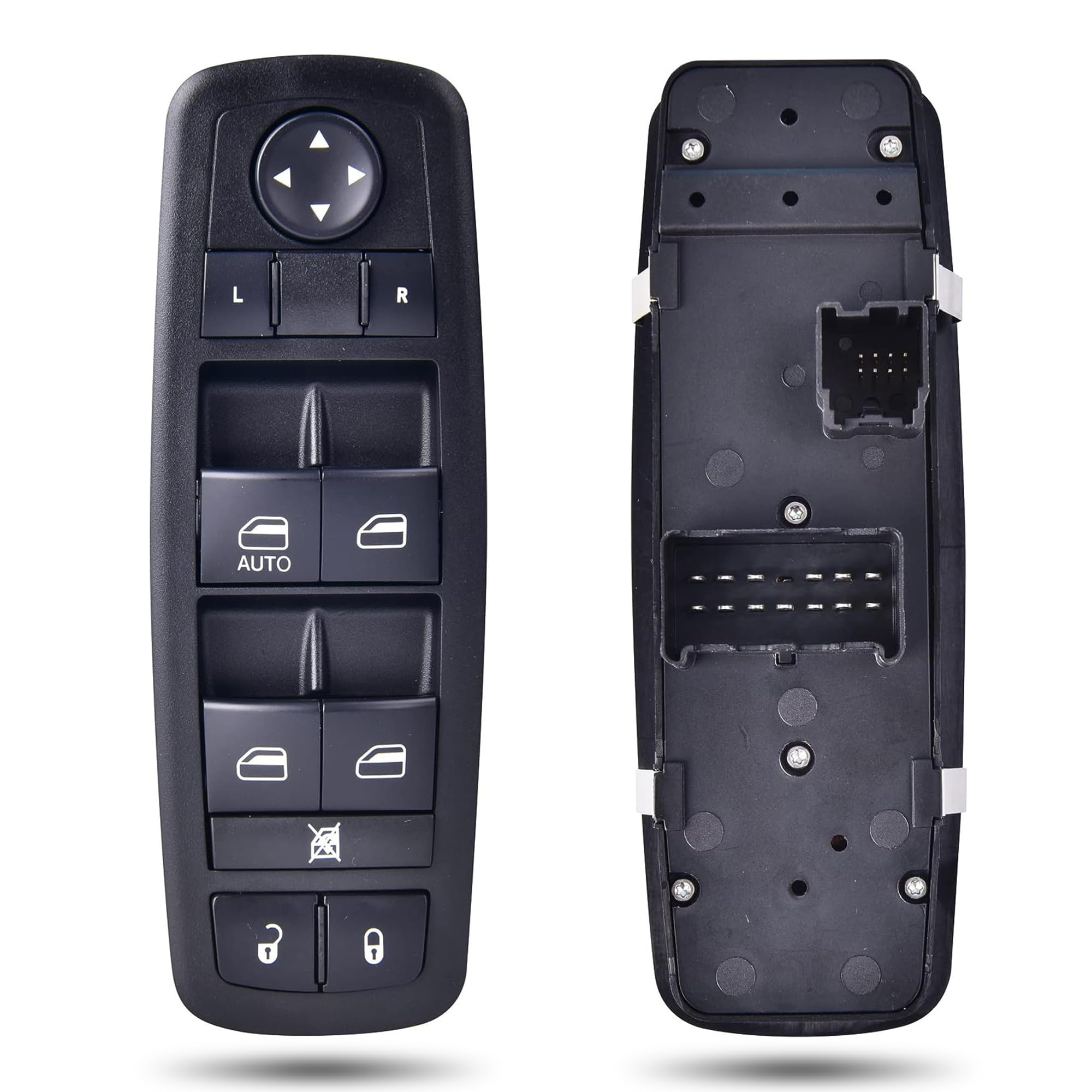 Driver Side Master Power Window Switch 8+13 Pins Compatible With 2008-2012 Jeep Liberty 2007-2011 Dodge Nitro 2009-2010 Dodge Jo