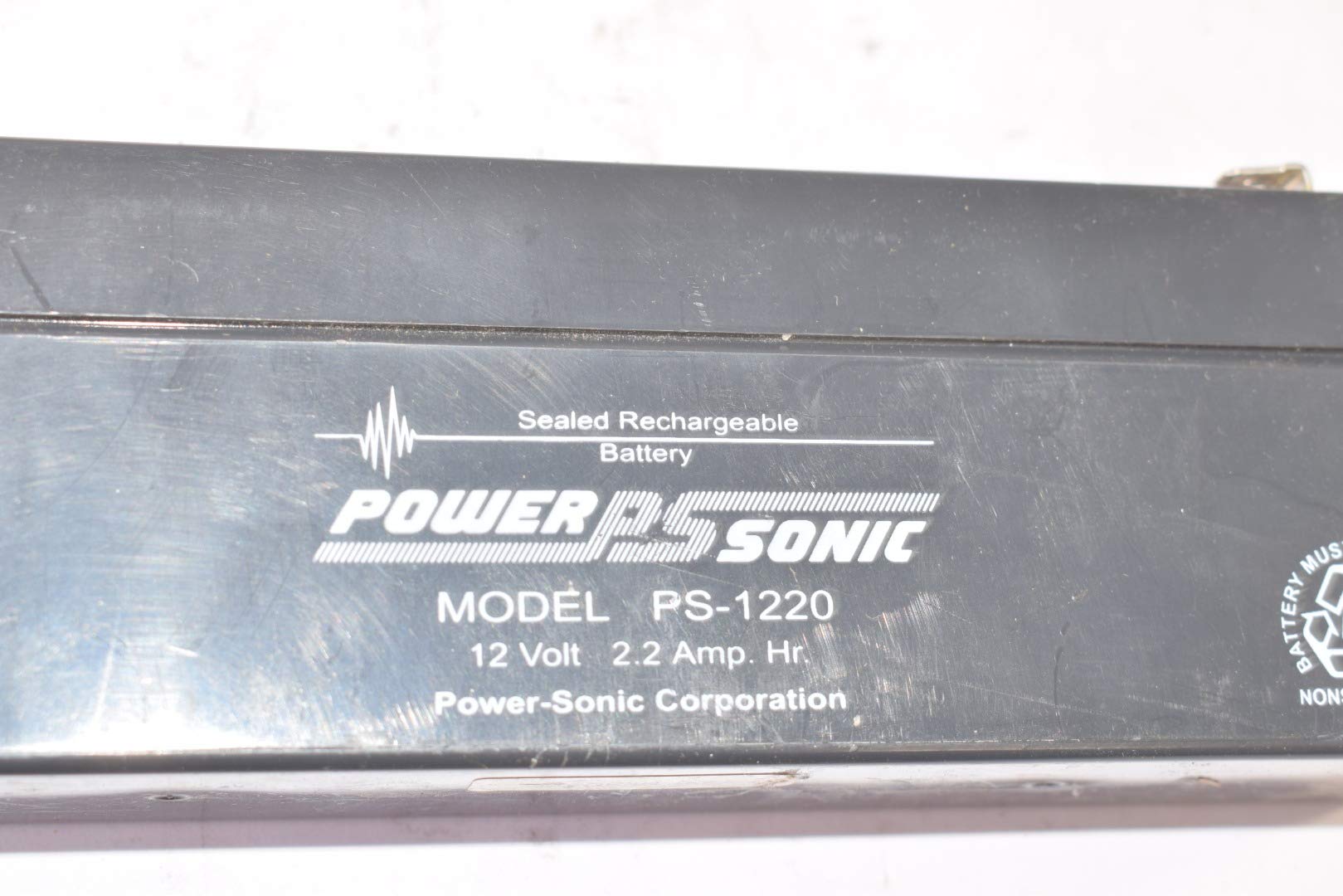 Power Sonic Ps1220 12V 2.5Ah Sealed Lead Acid Battery