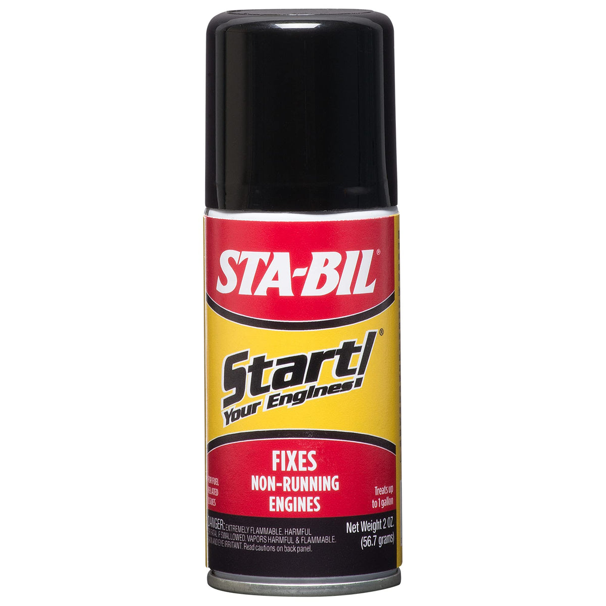 STA-BIL Start Your Engines! - Fixes Non-Running Engines - A Jump Start in A Can - Revitalizes Fuel System - Safe for 2 and 4-Cyc