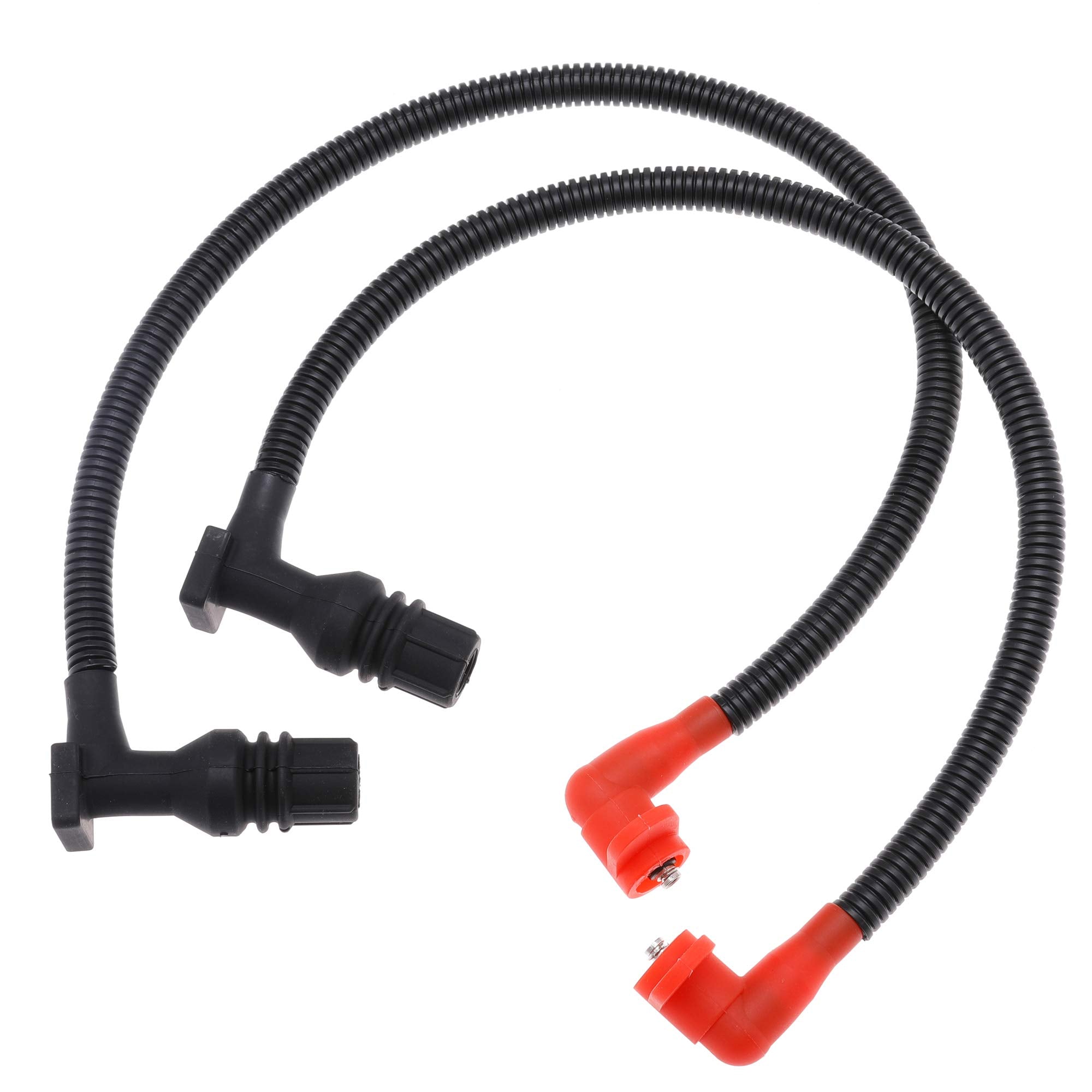 4012888 4012889 Ignition Coil Spark Plug Wire Cap For Polaris Ranger Crew Rzr 4 S 800 2011-2017, 2 Pcs